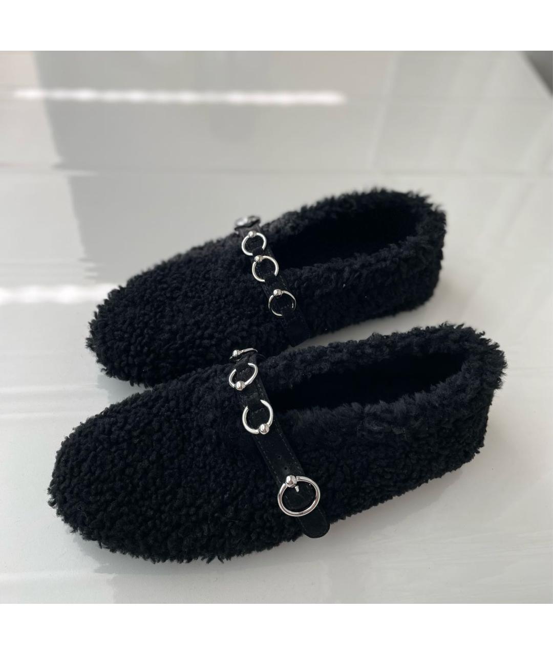 3JUIN Черные балетки, фото 5