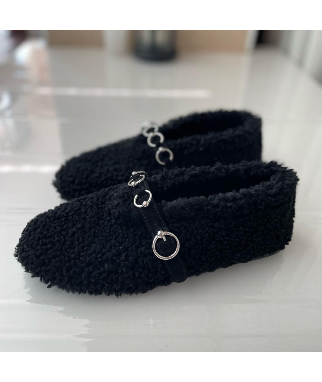 3JUIN Черные балетки, фото 8