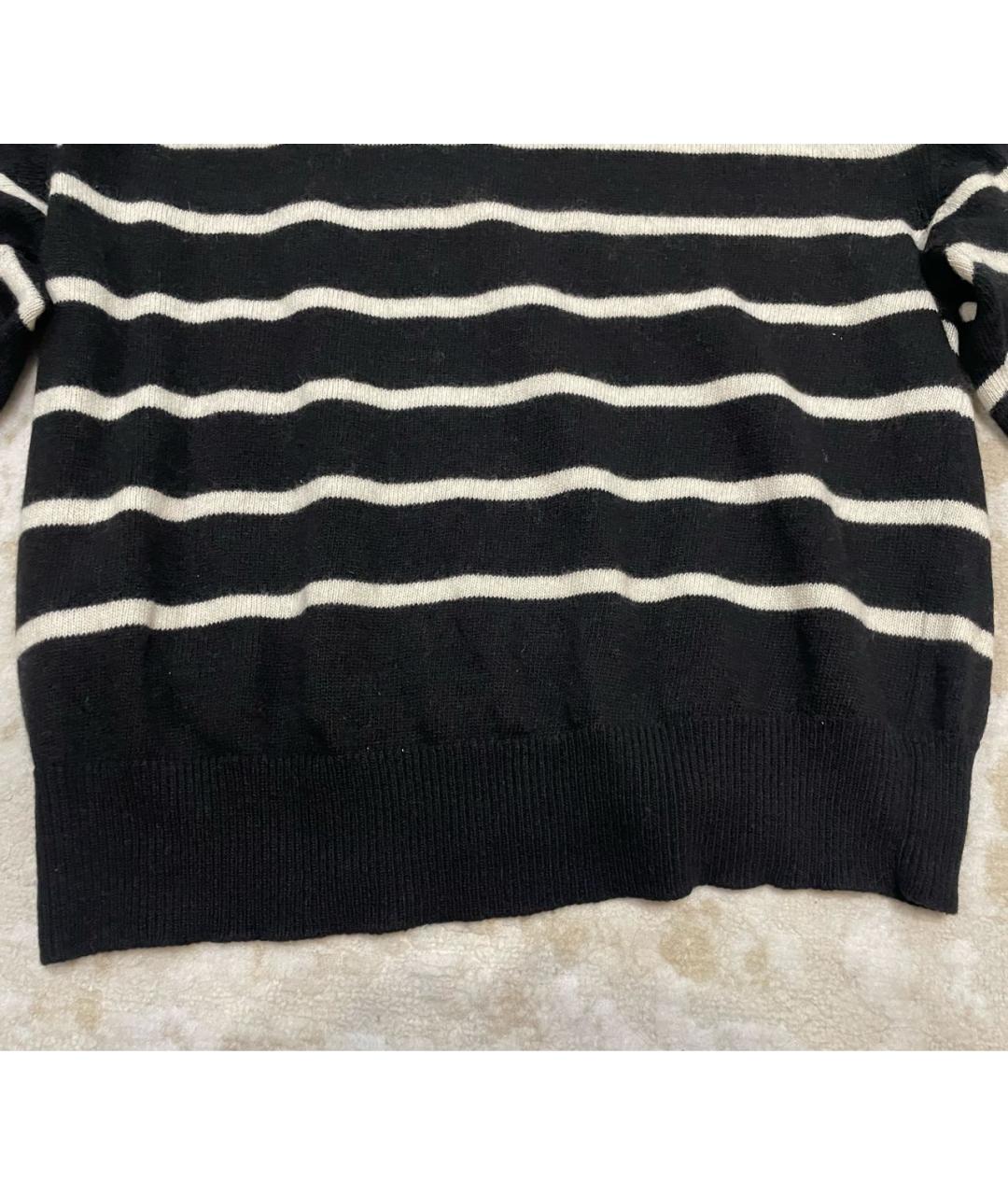 ERMANNO FIRENZE Черный вискозный джемпер / свитер, фото 7