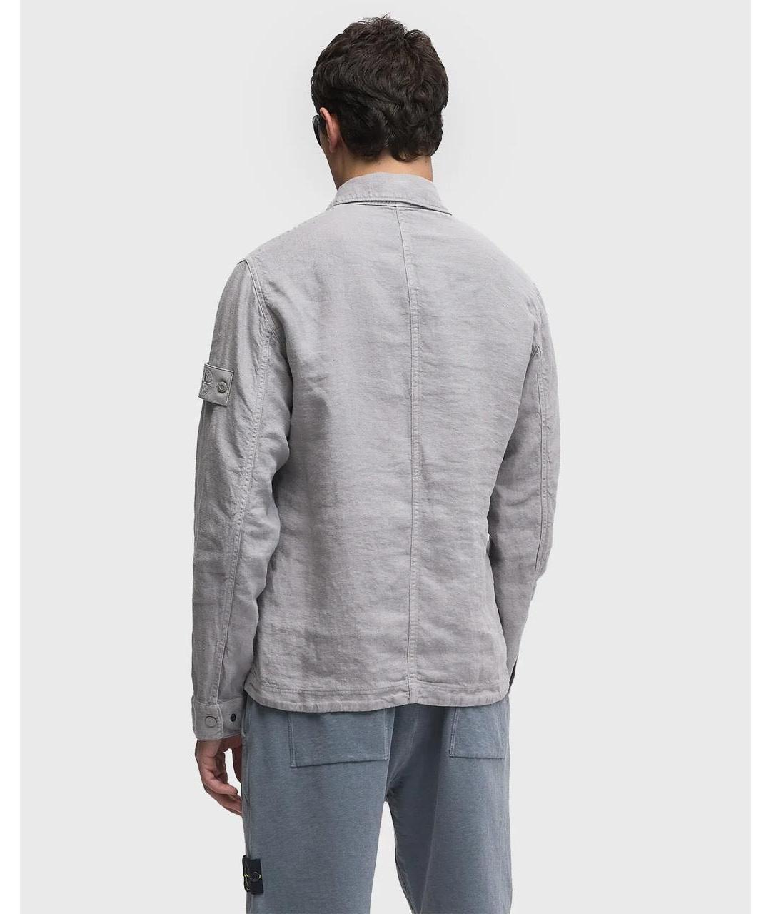 STONE ISLAND Льняная куртка, фото 3