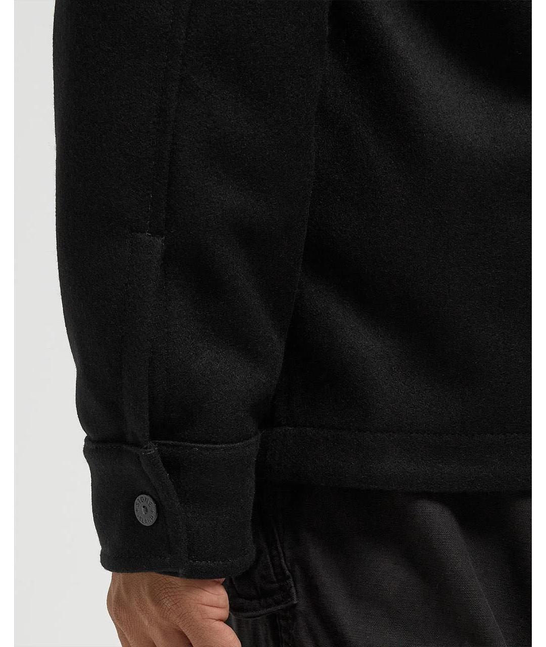 STONE ISLAND Черная куртка, фото 5