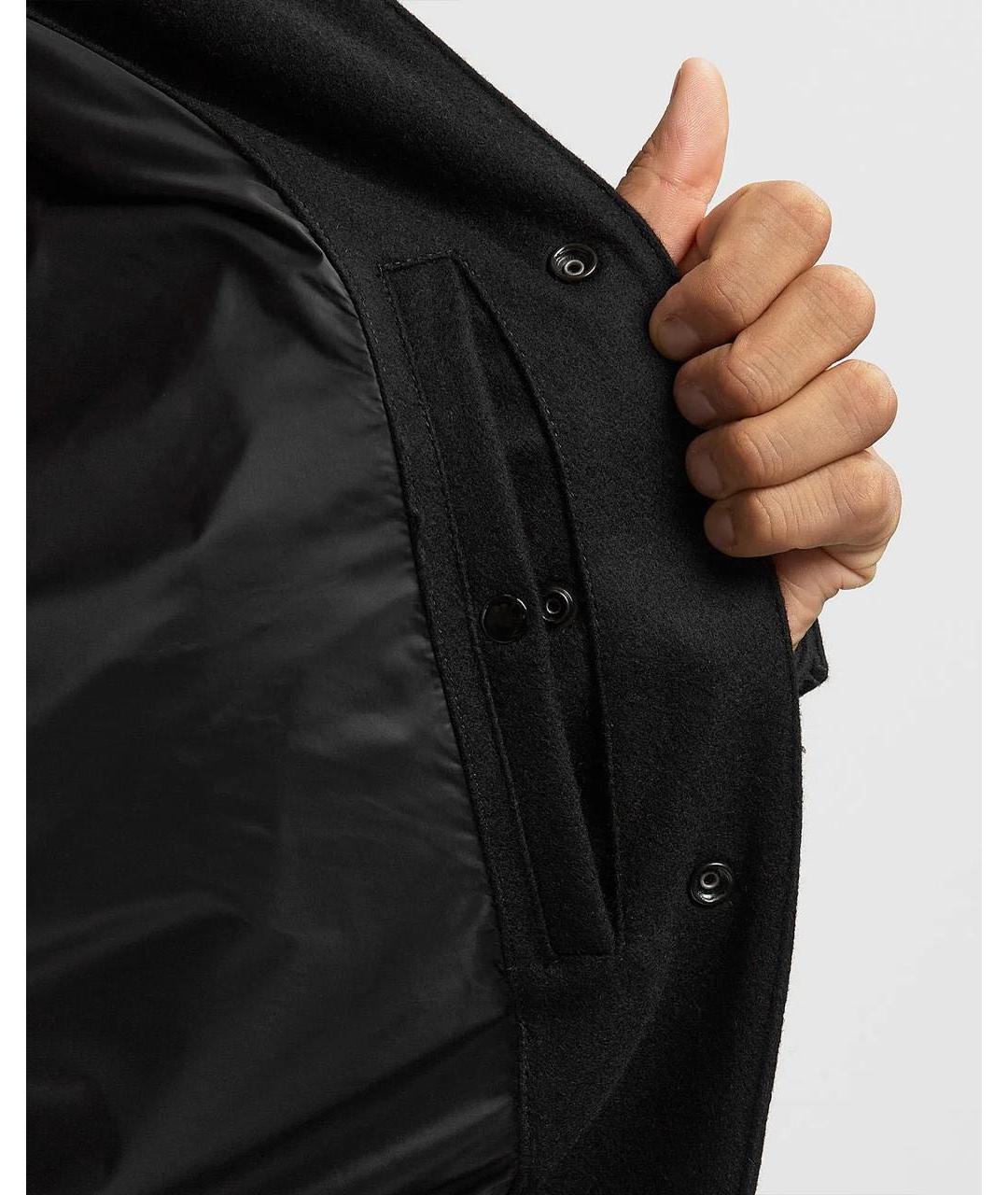 STONE ISLAND Черная куртка, фото 4