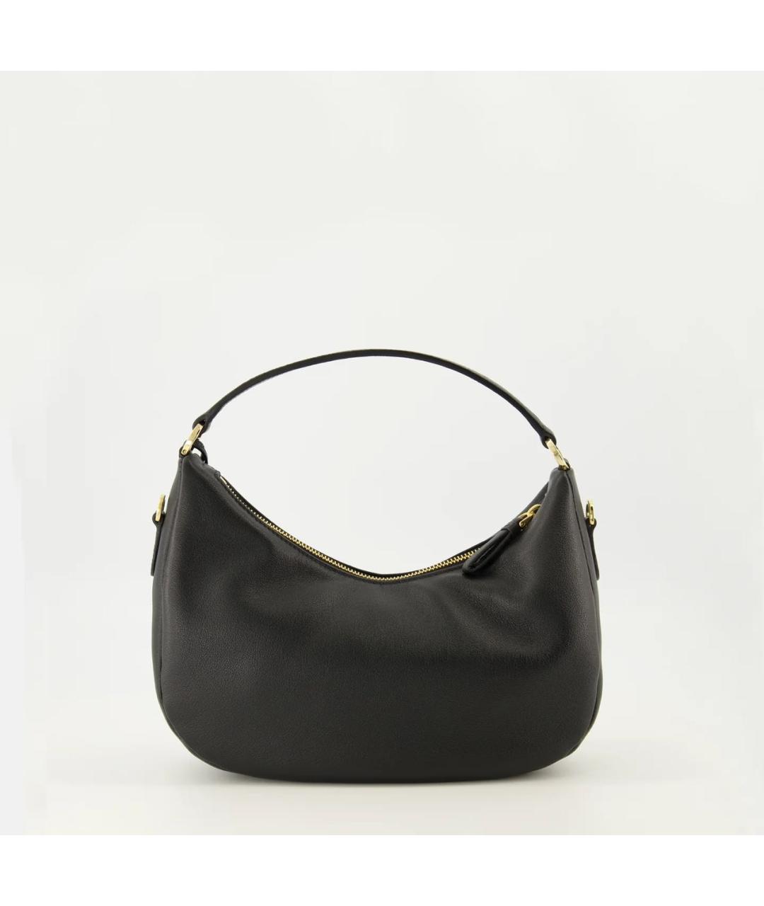 PRADA Черная кожаная сумка тоут, фото 2