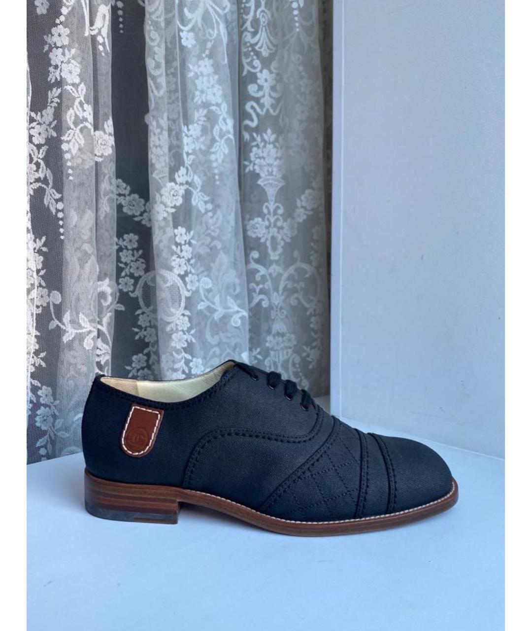 CHANEL Кожаные брогги и оксфорды, фото 2