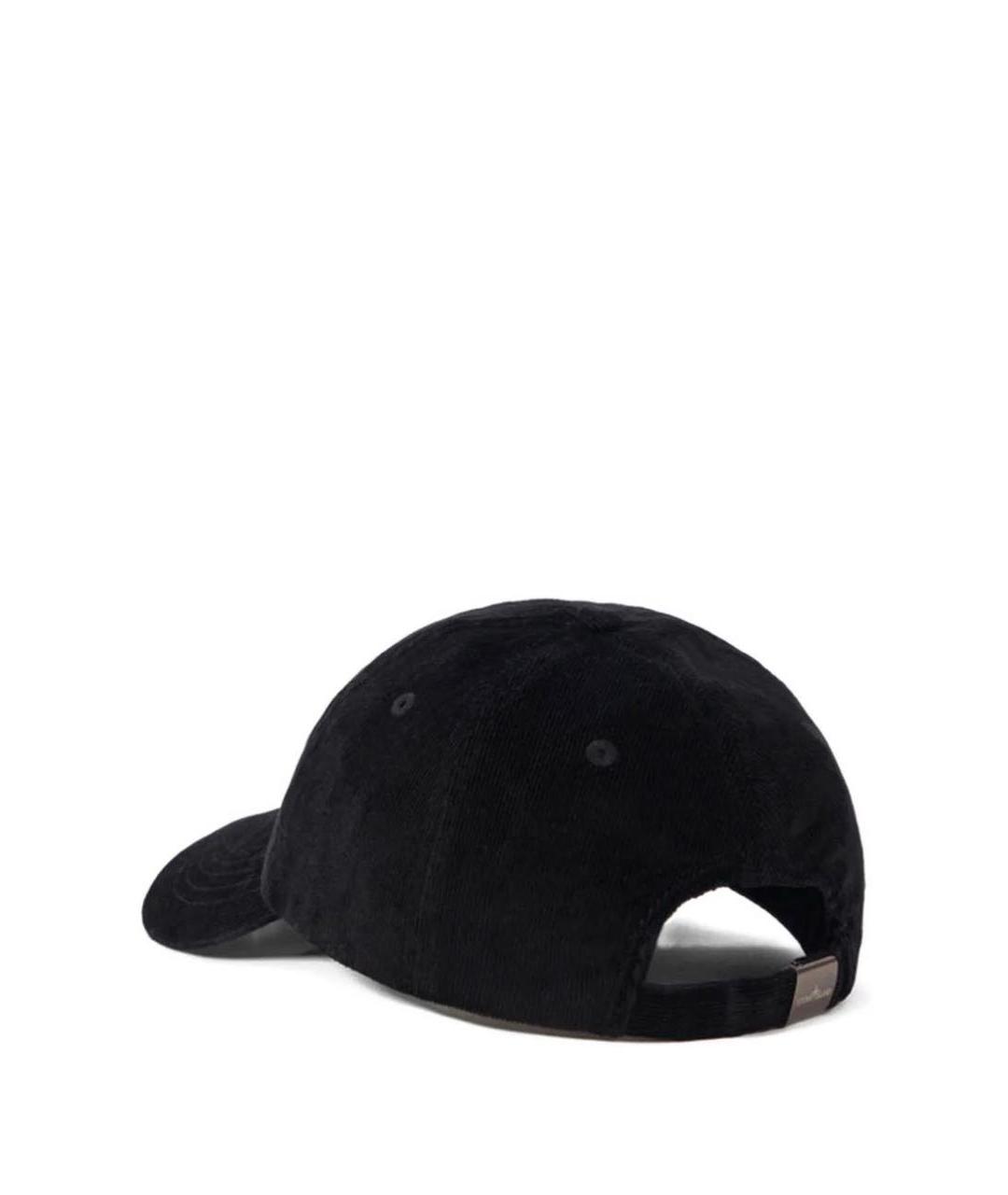 STONE ISLAND Черная кепка/бейсболка, фото 2