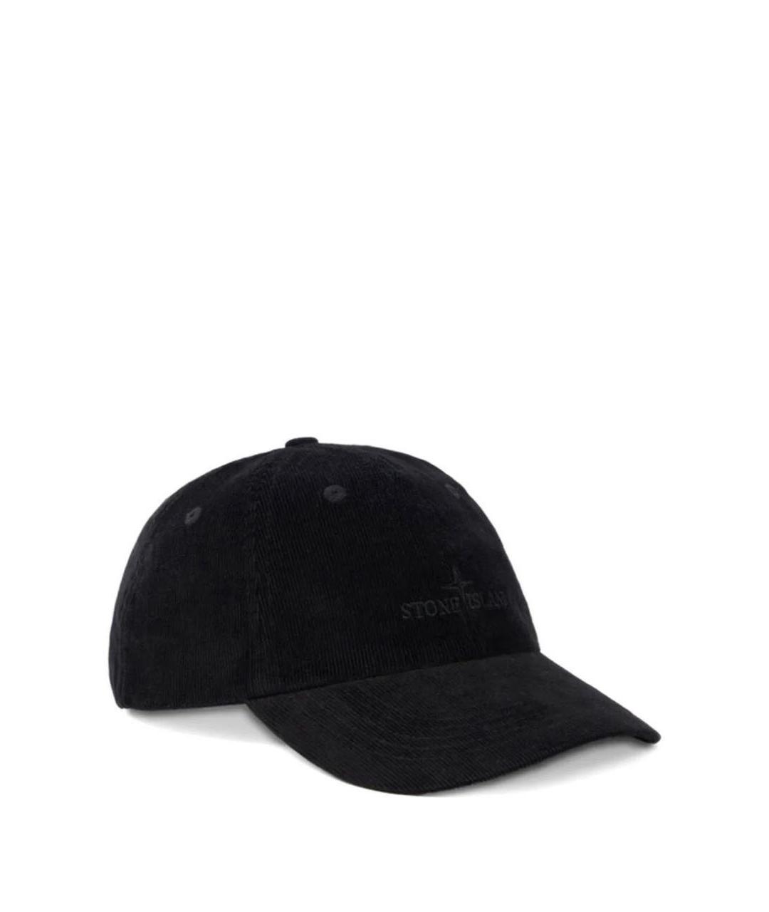 STONE ISLAND Черная кепка/бейсболка, фото 1