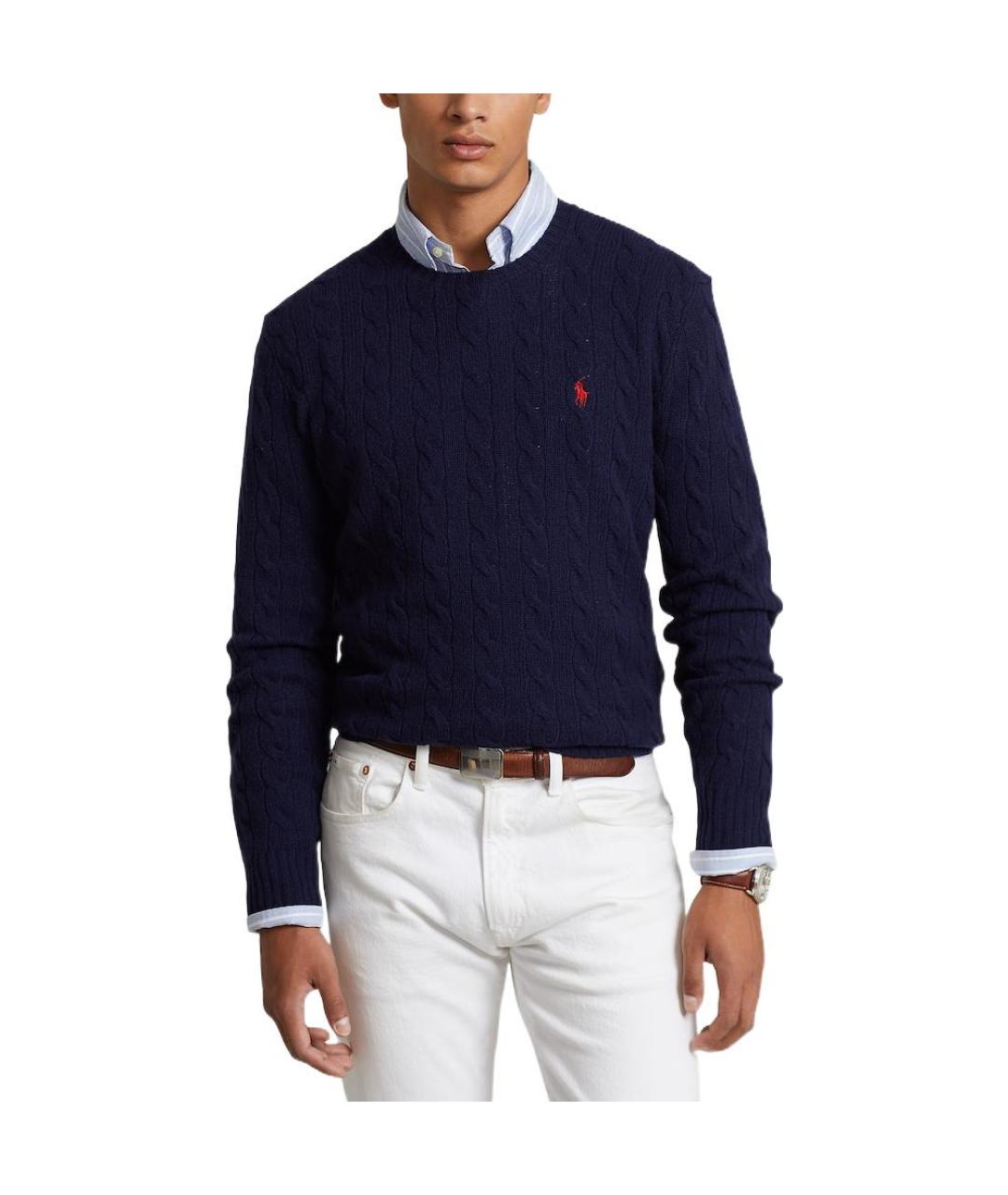 POLO RALPH LAUREN Синий джемпер / свитер, фото 5