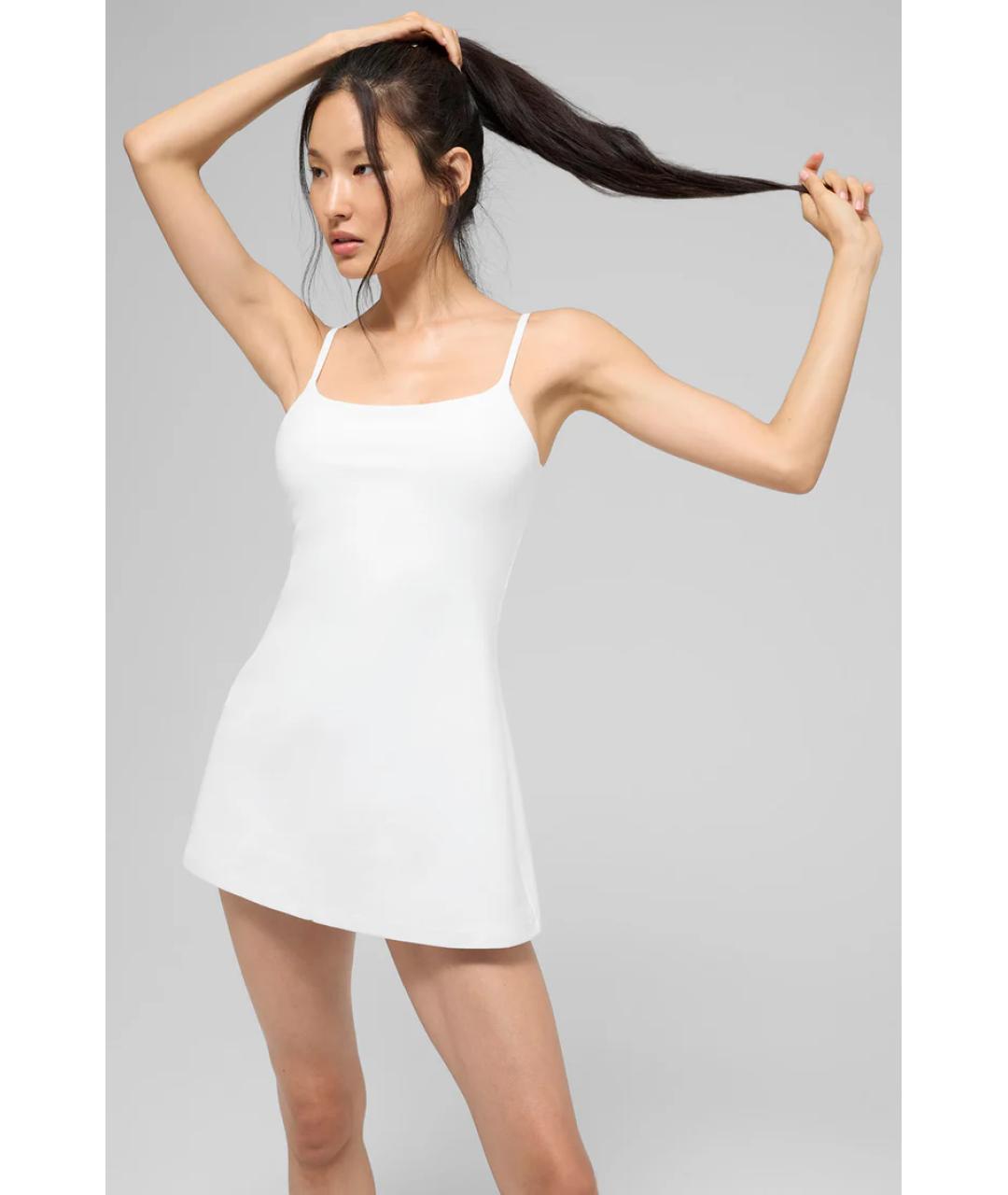 ALO YOGA Белое платье, фото 4