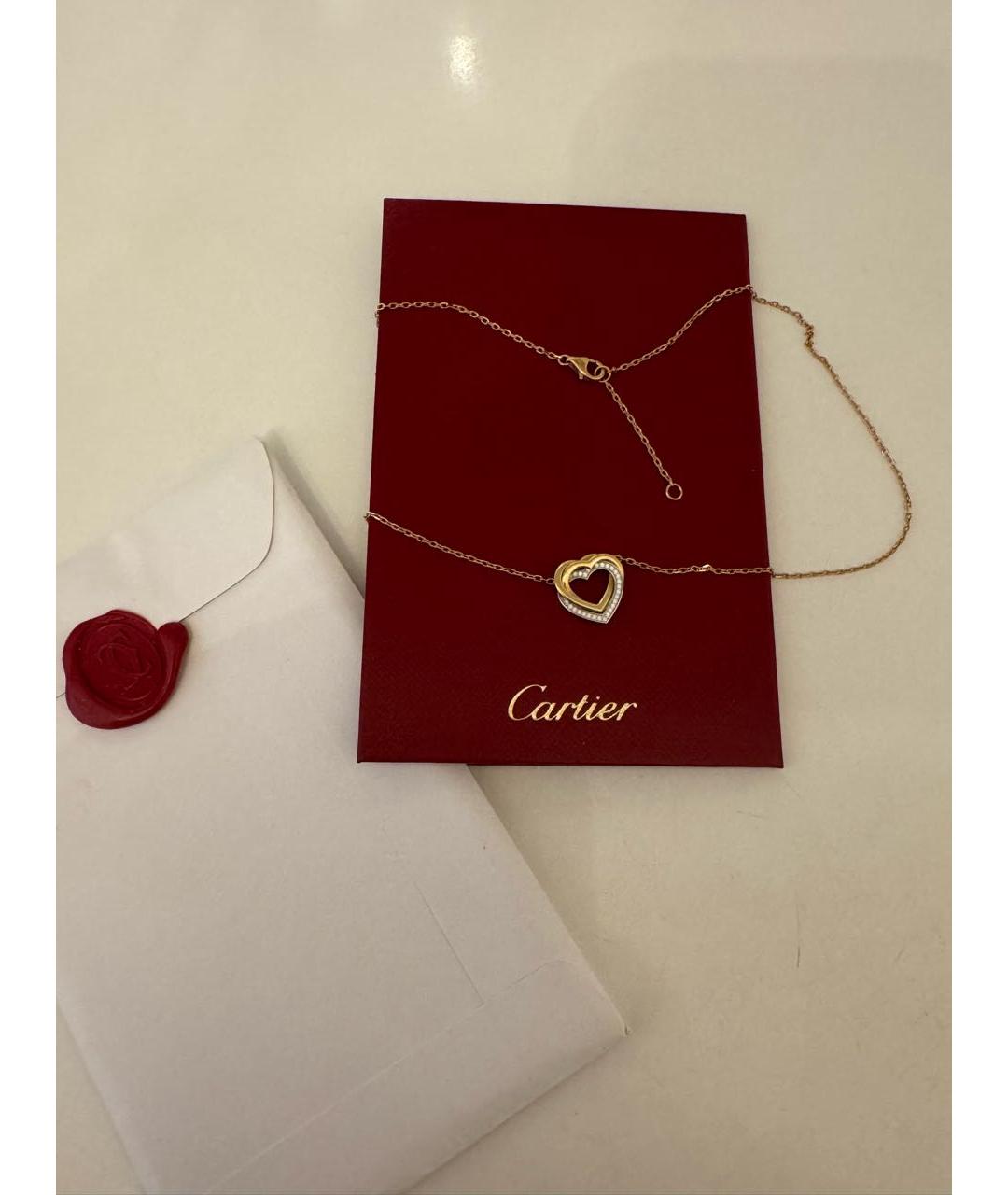 CARTIER Золотая подвеска из желтого золота, фото 2