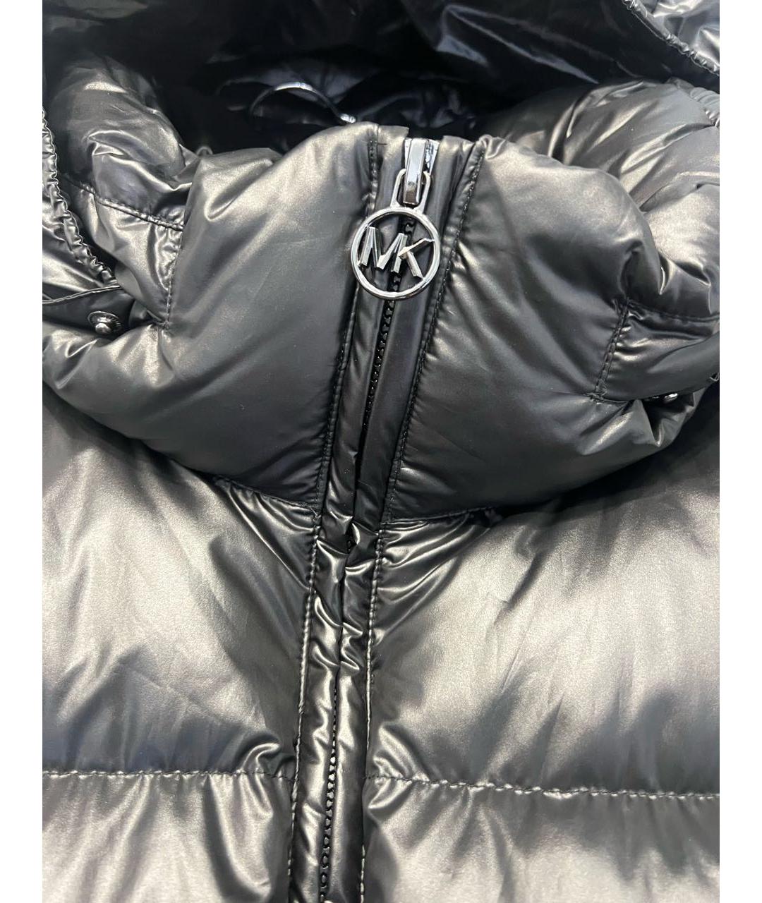 MICHAEL KORS Черная полиэстеровая куртка, фото 5