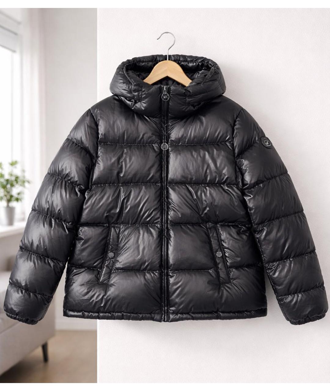 MICHAEL KORS Черная полиэстеровая куртка, фото 8