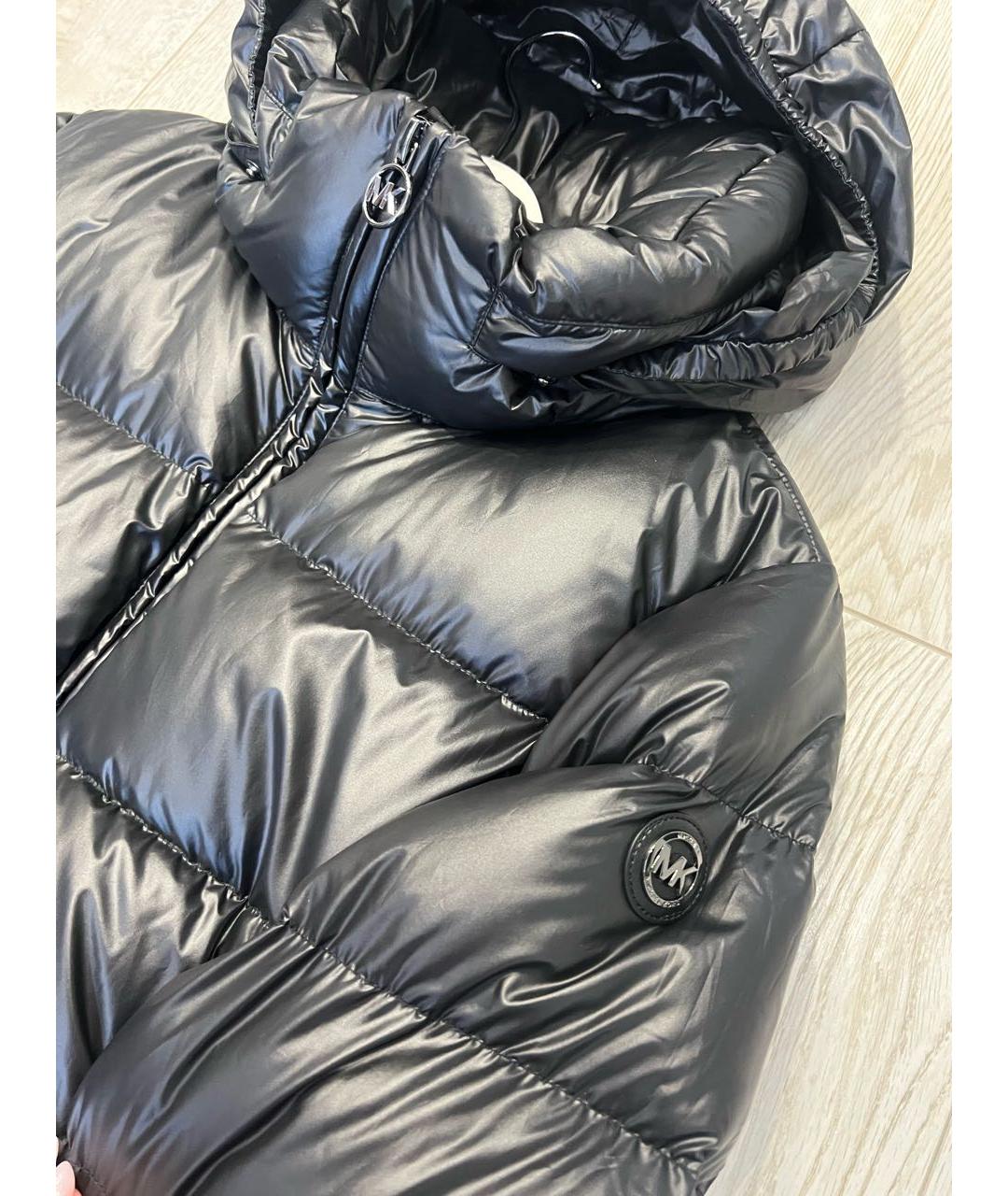 MICHAEL KORS Черная полиэстеровая куртка, фото 4