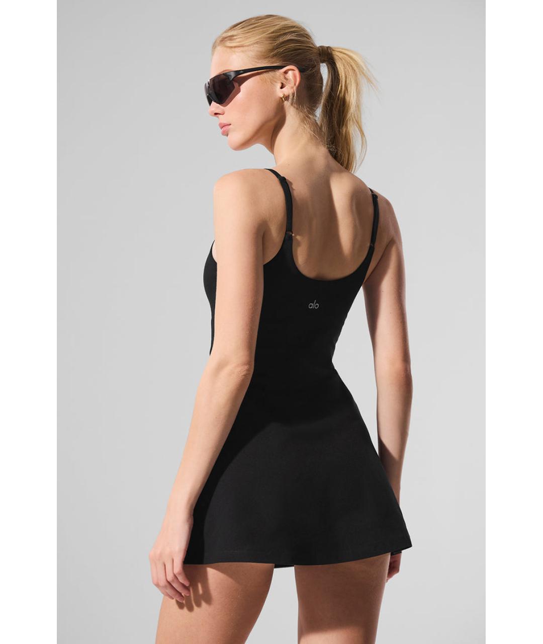 ALO YOGA Черное платье, фото 5