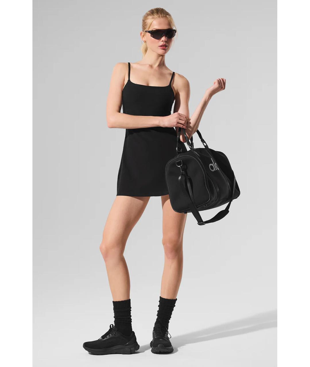 ALO YOGA Черное платье, фото 6