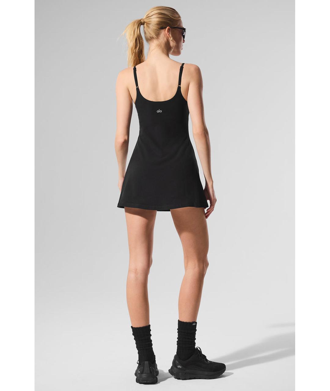 ALO YOGA Черное платье, фото 8