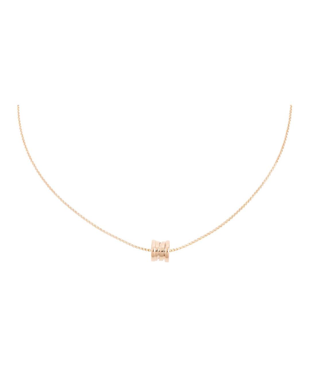 BVLGARI Золотое колье из розового золота, фото 1
