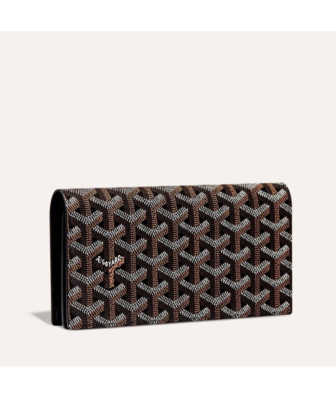 GOYARD Черный кошелек, фото 4