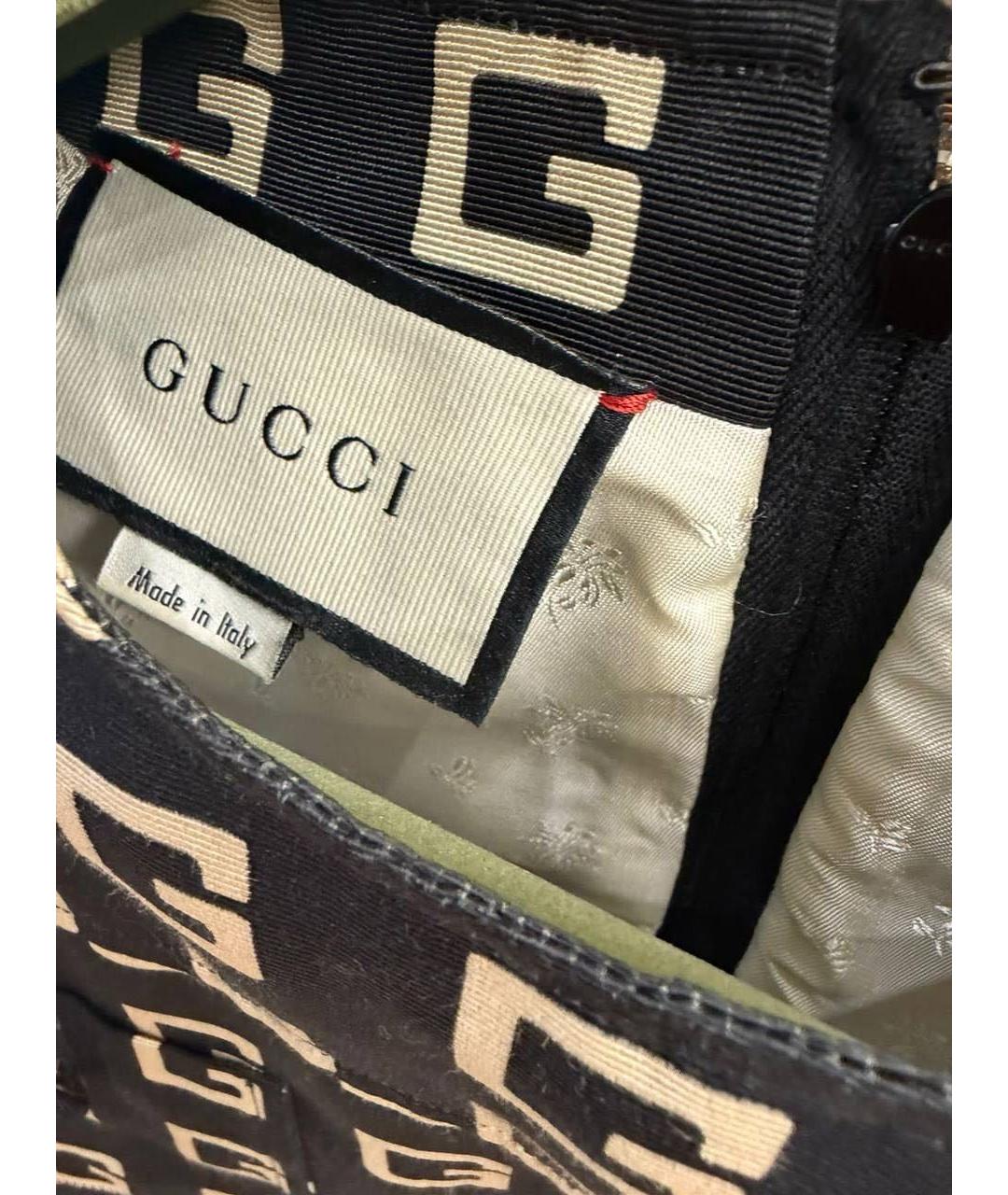 GUCCI Черное ацетатное платье, фото 2