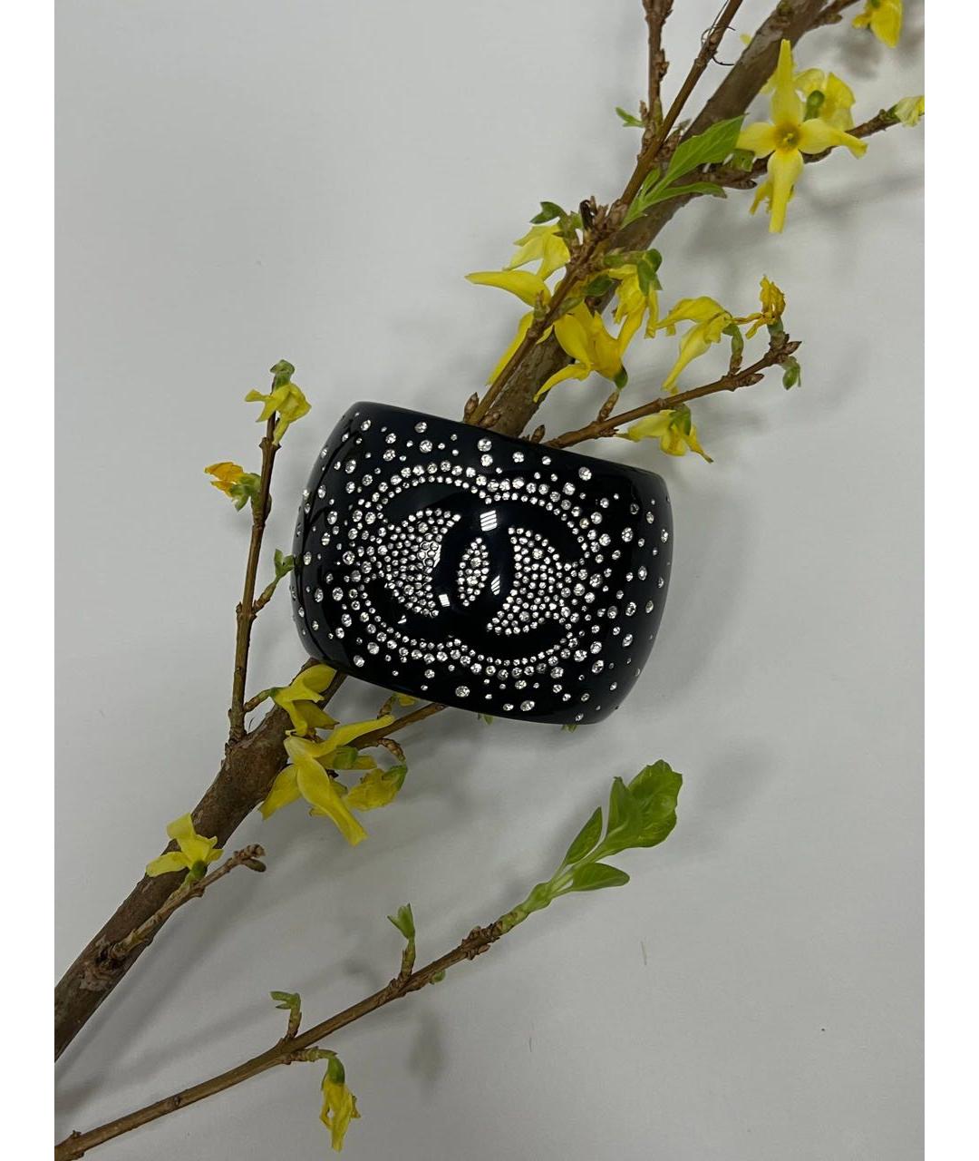 CHANEL Черный браслет, фото 2