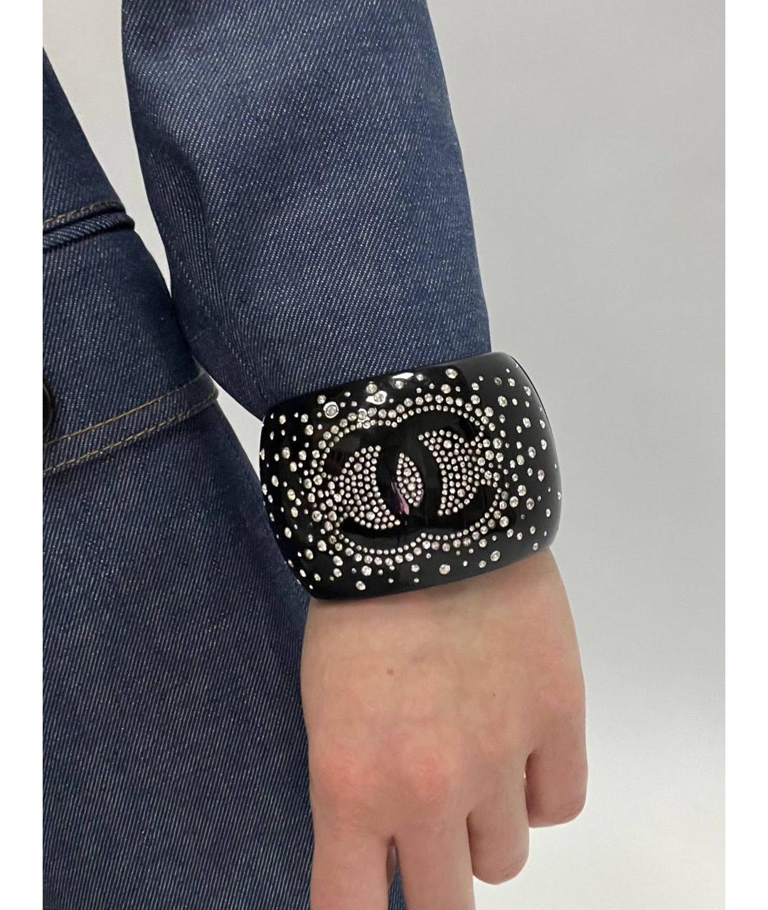 CHANEL Черный браслет, фото 4