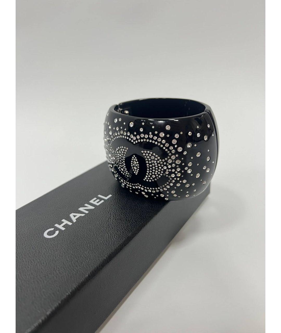 CHANEL Черный браслет, фото 6