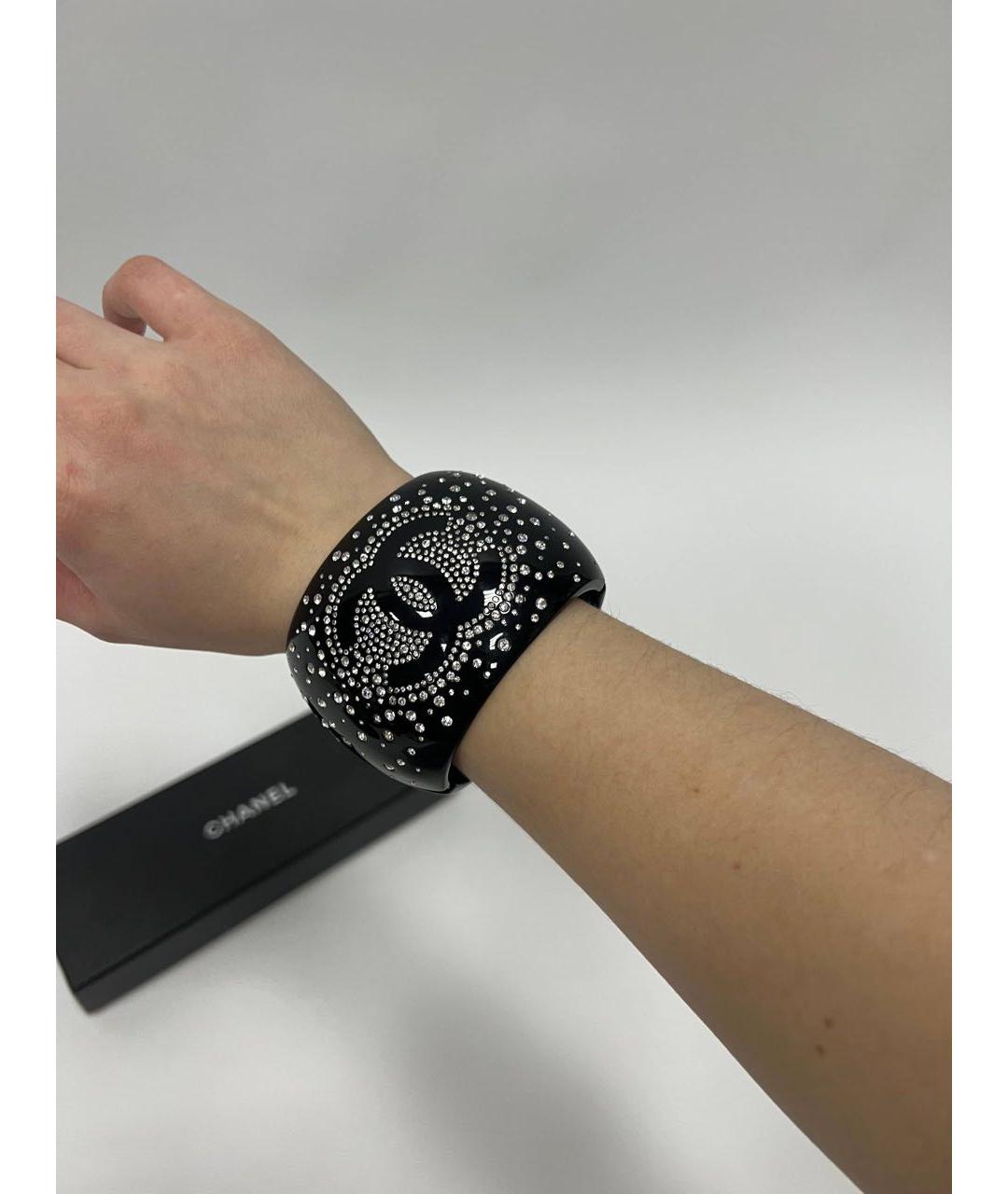 CHANEL Черный браслет, фото 5