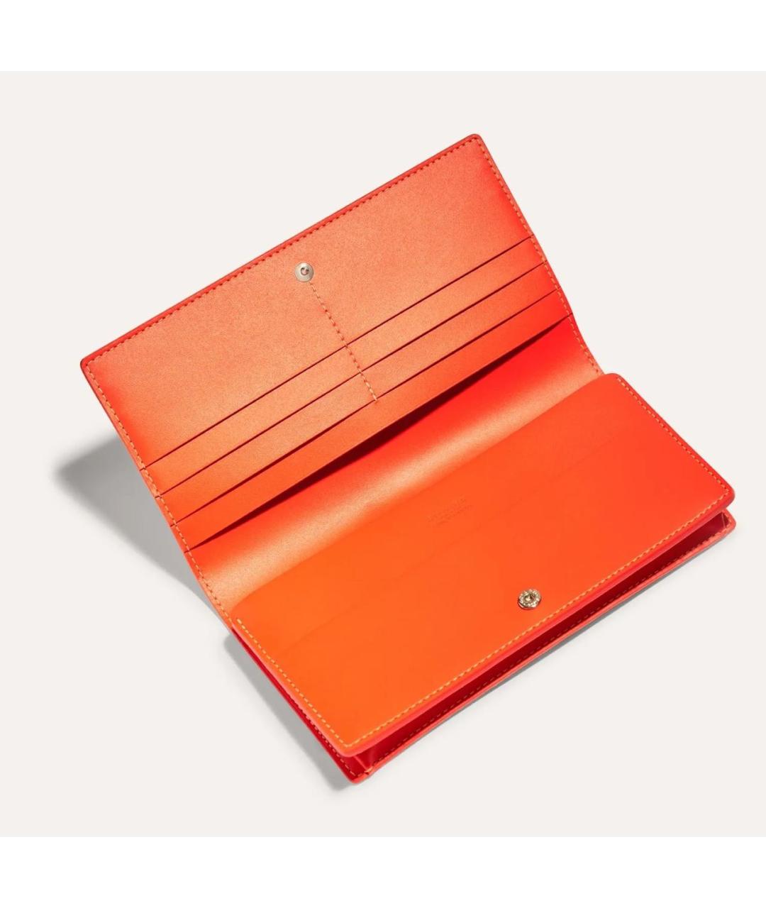GOYARD Оранжевый кошелек, фото 2