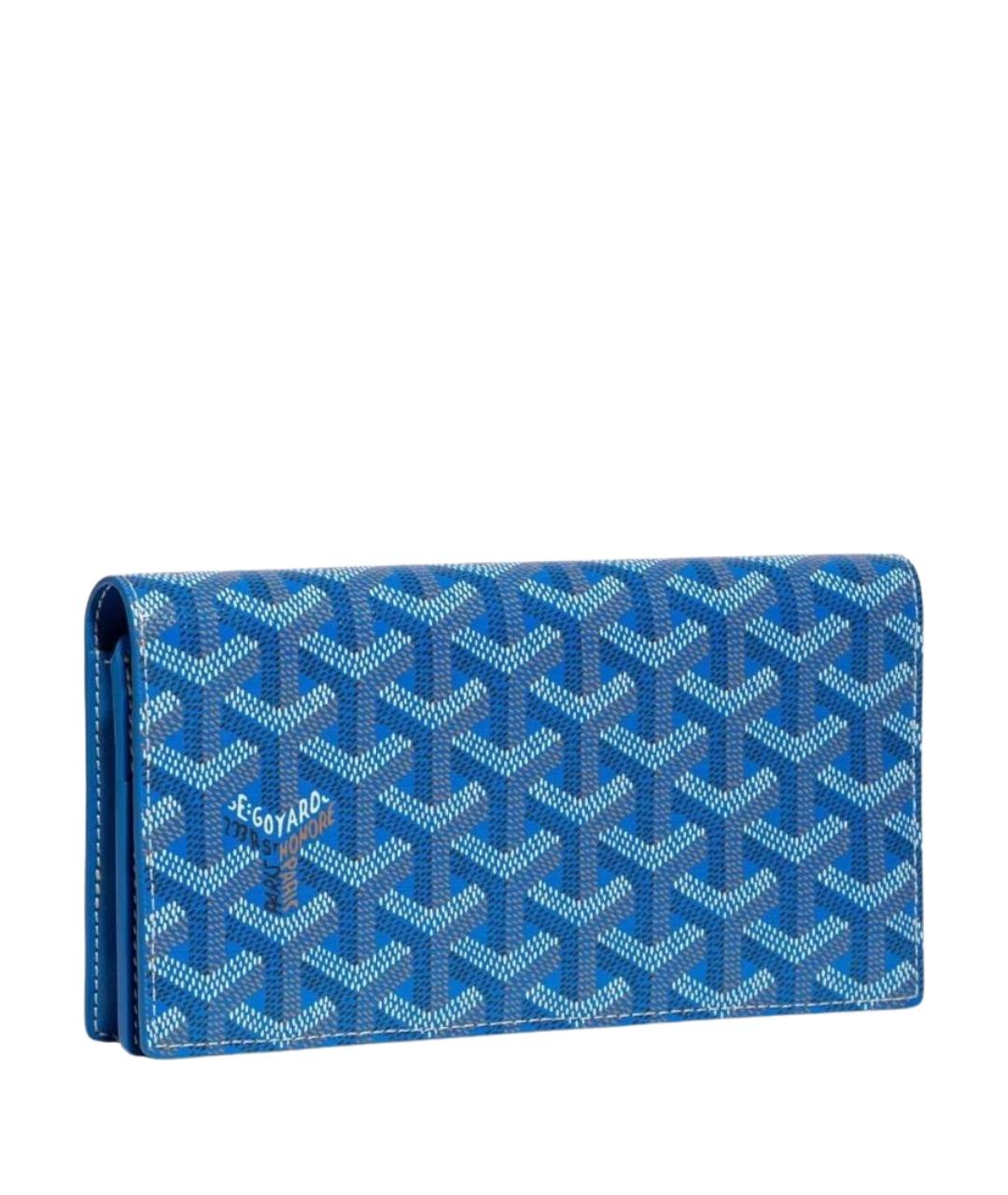 GOYARD Синий кошелек, фото 1