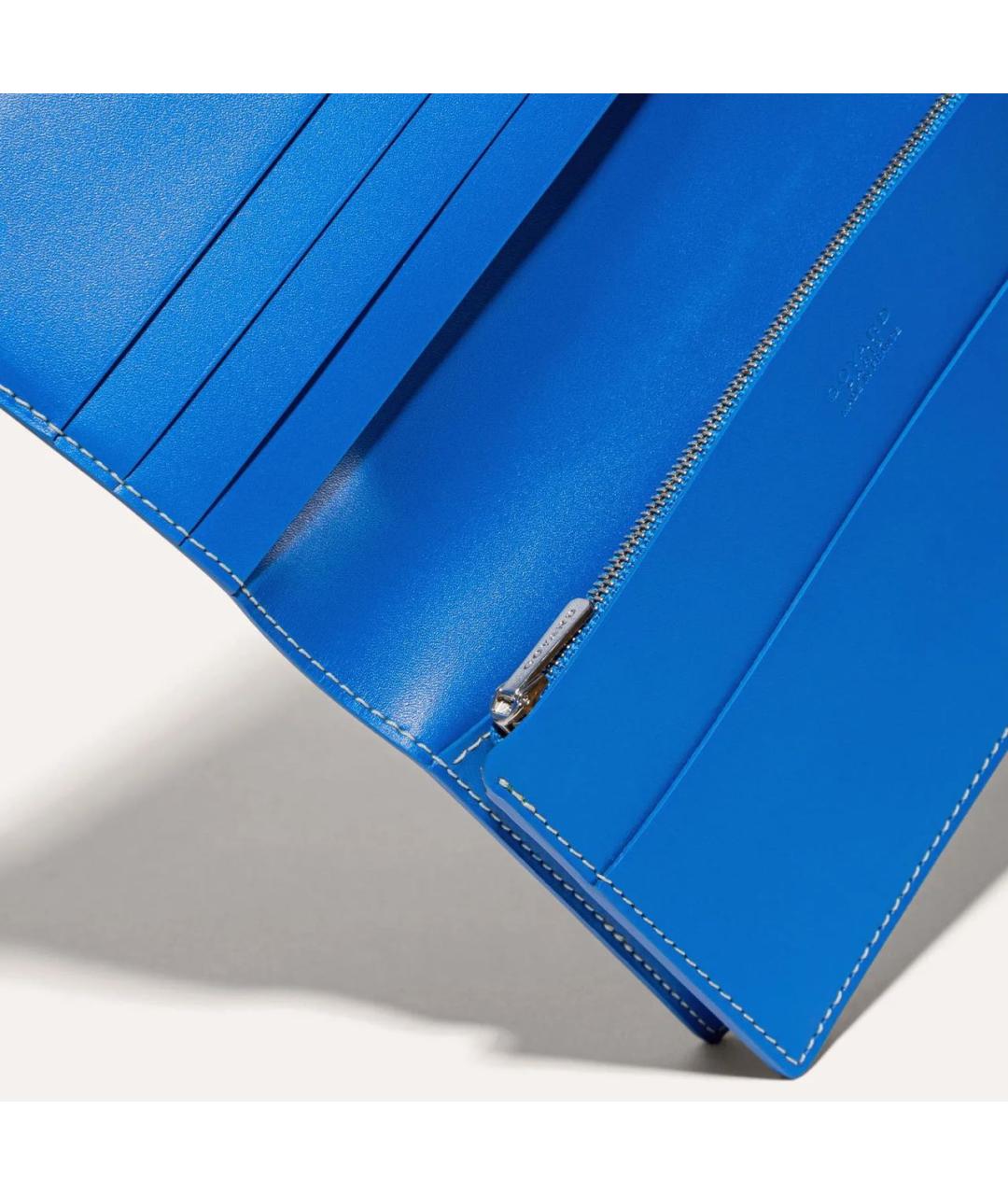 GOYARD Синий кошелек, фото 3