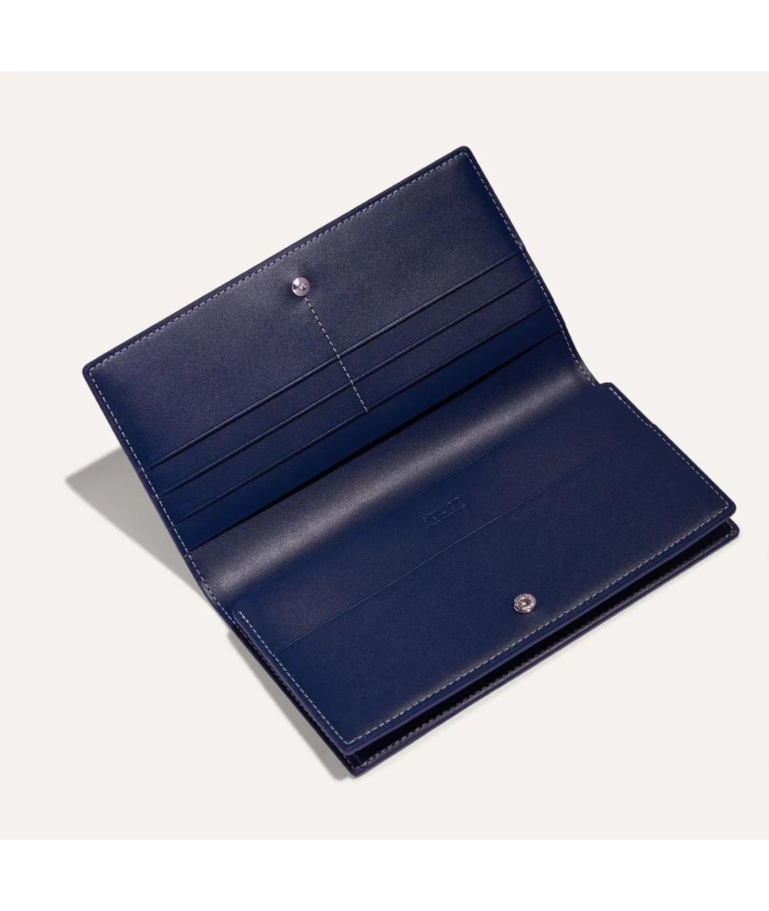 GOYARD Темно-синий кошелек, фото 2