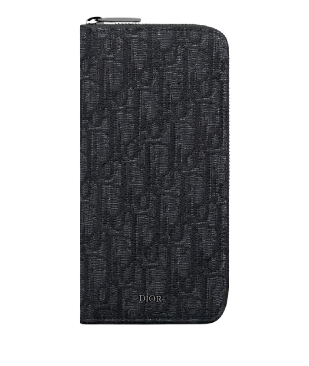 CHRISTIAN DIOR Черный кошелек, фото 1