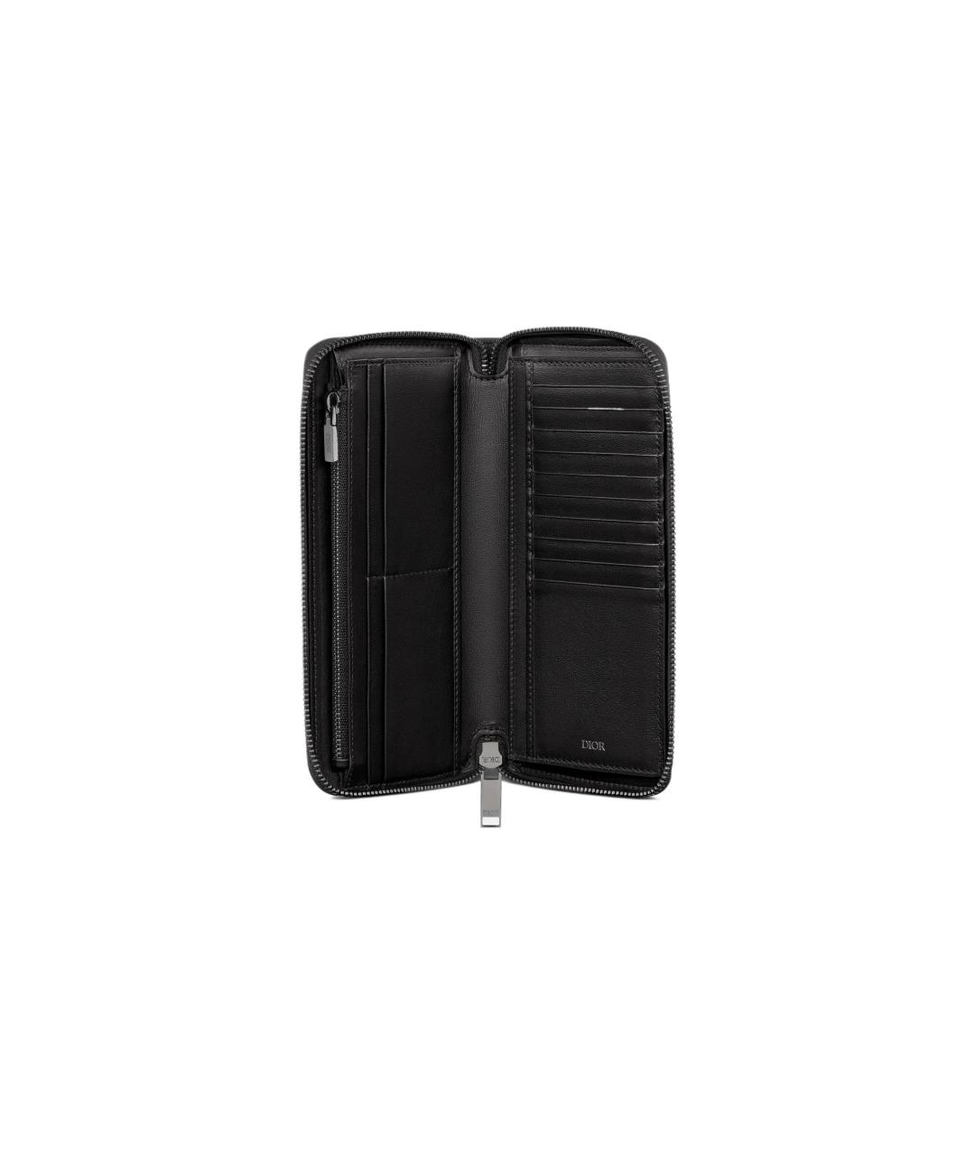 CHRISTIAN DIOR Черный кошелек, фото 4