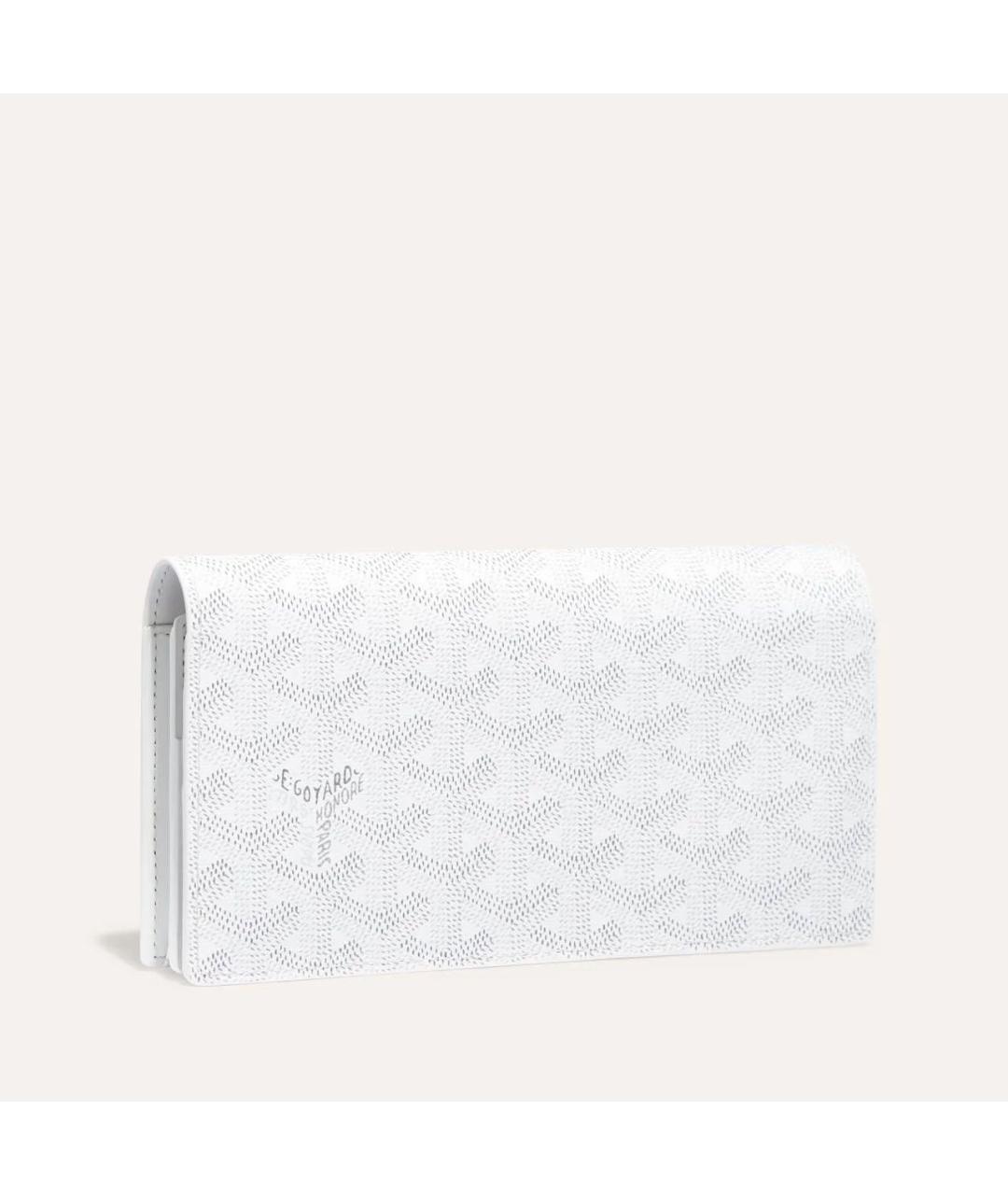 GOYARD Белый кошелек, фото 4