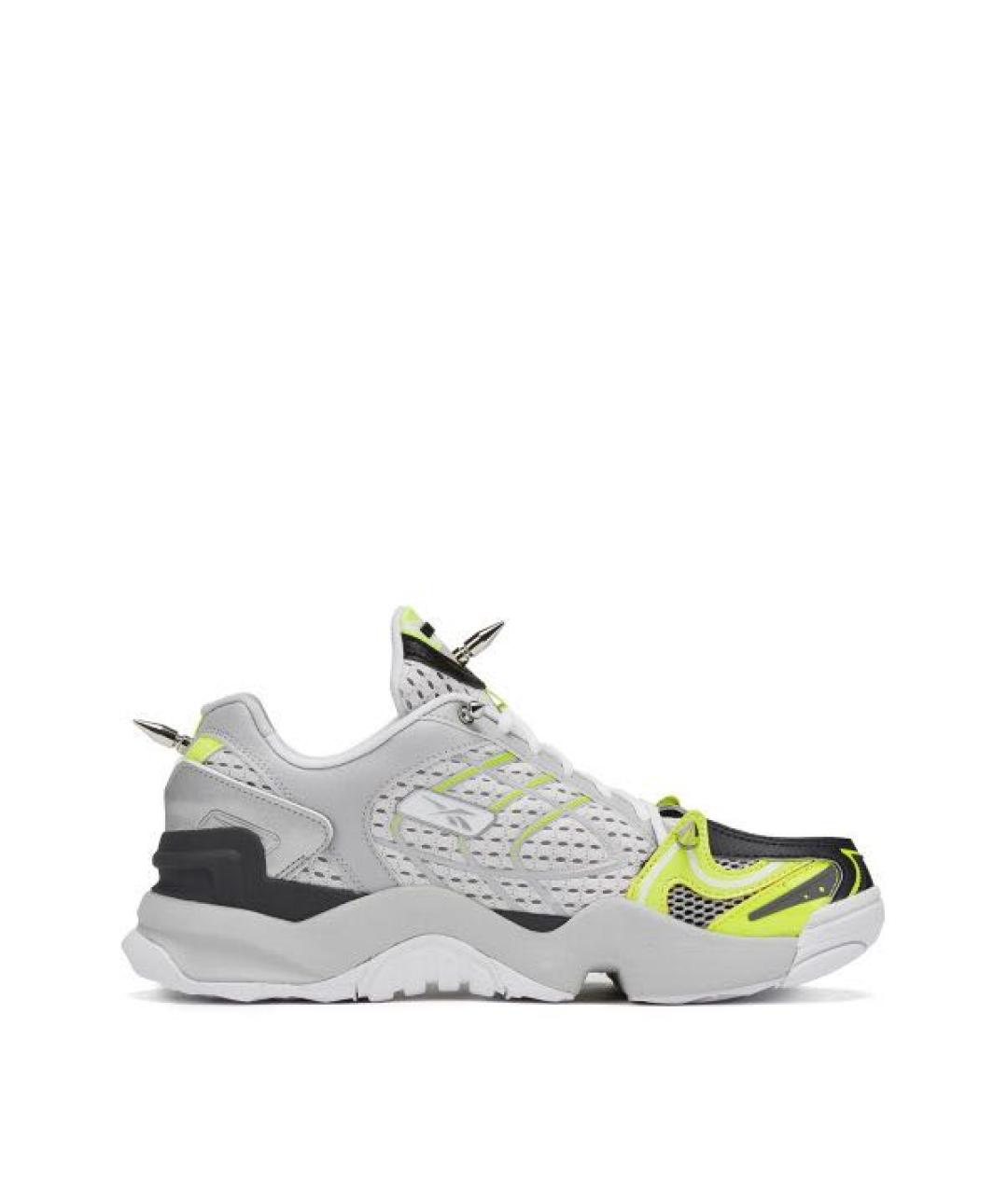 VETEMENTS Серые синтетические низкие кроссовки / кеды, фото 7