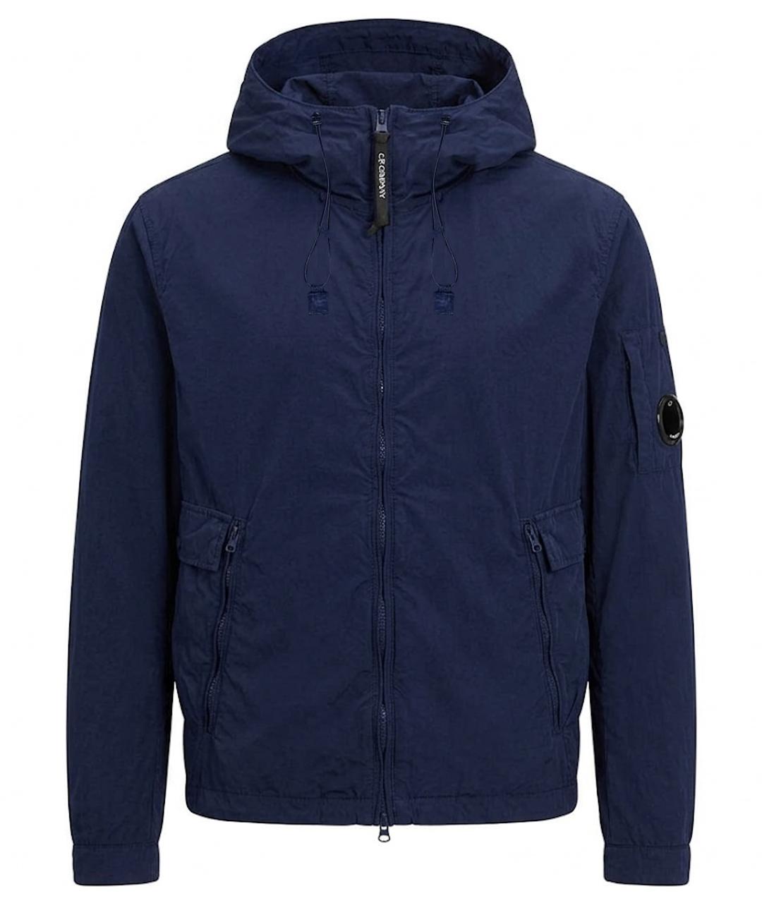CP COMPANY Синяя полиамидовая куртка, фото 1