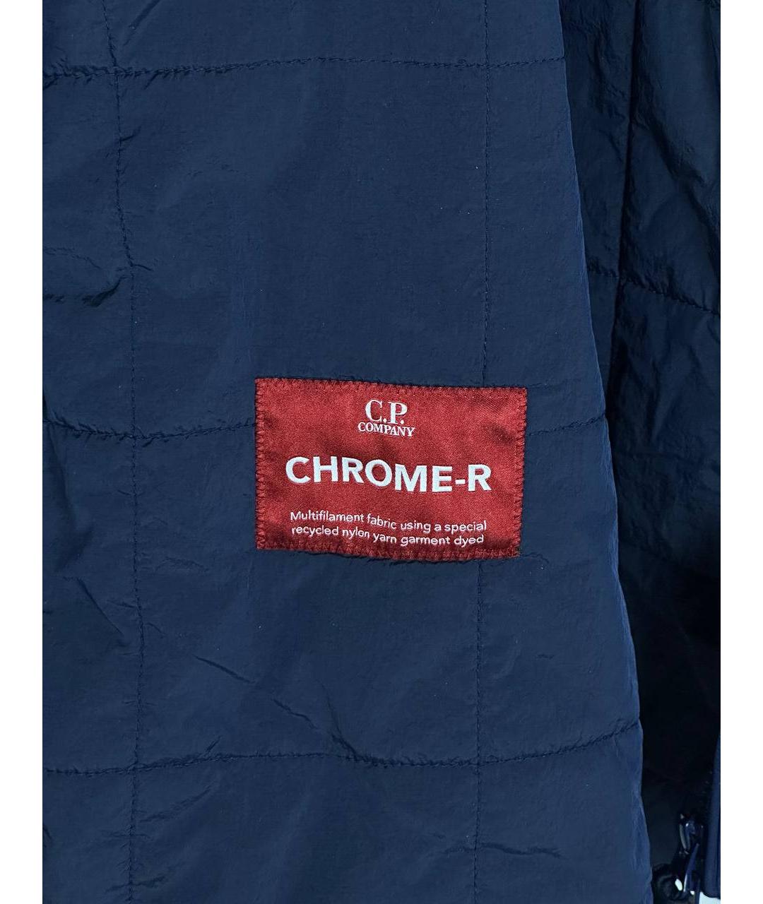 CP COMPANY Синяя полиамидовая куртка, фото 6