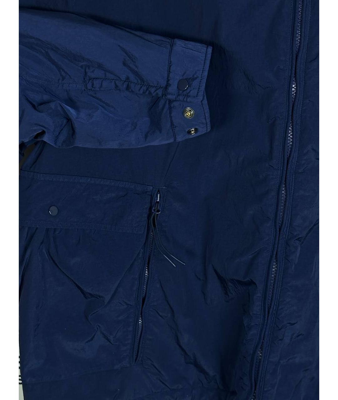 CP COMPANY Синяя полиамидовая куртка, фото 4