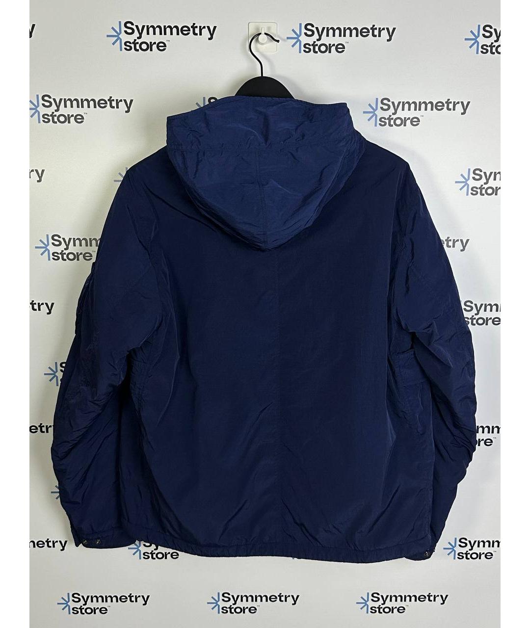 CP COMPANY Синяя полиамидовая куртка, фото 2