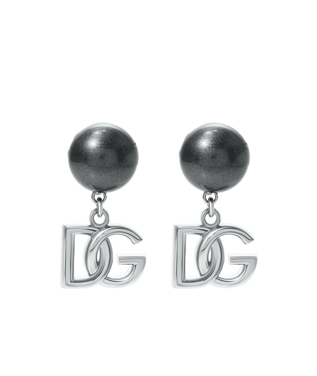 DOLCE&GABBANA Серебряные латунные серьги, фото 6