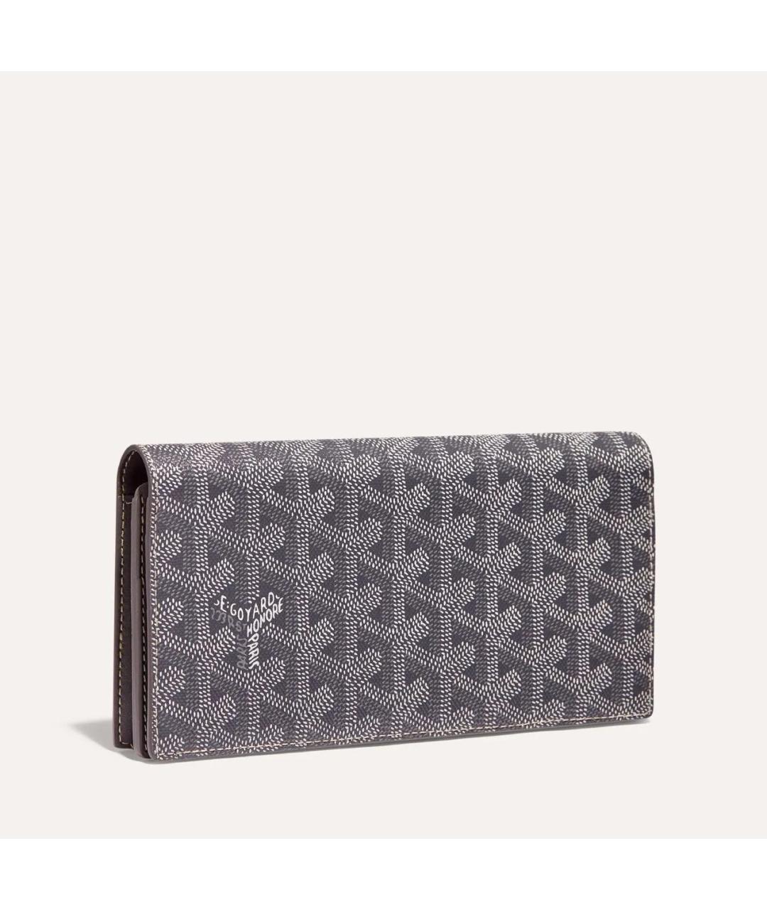 GOYARD Серый кошелек, фото 4