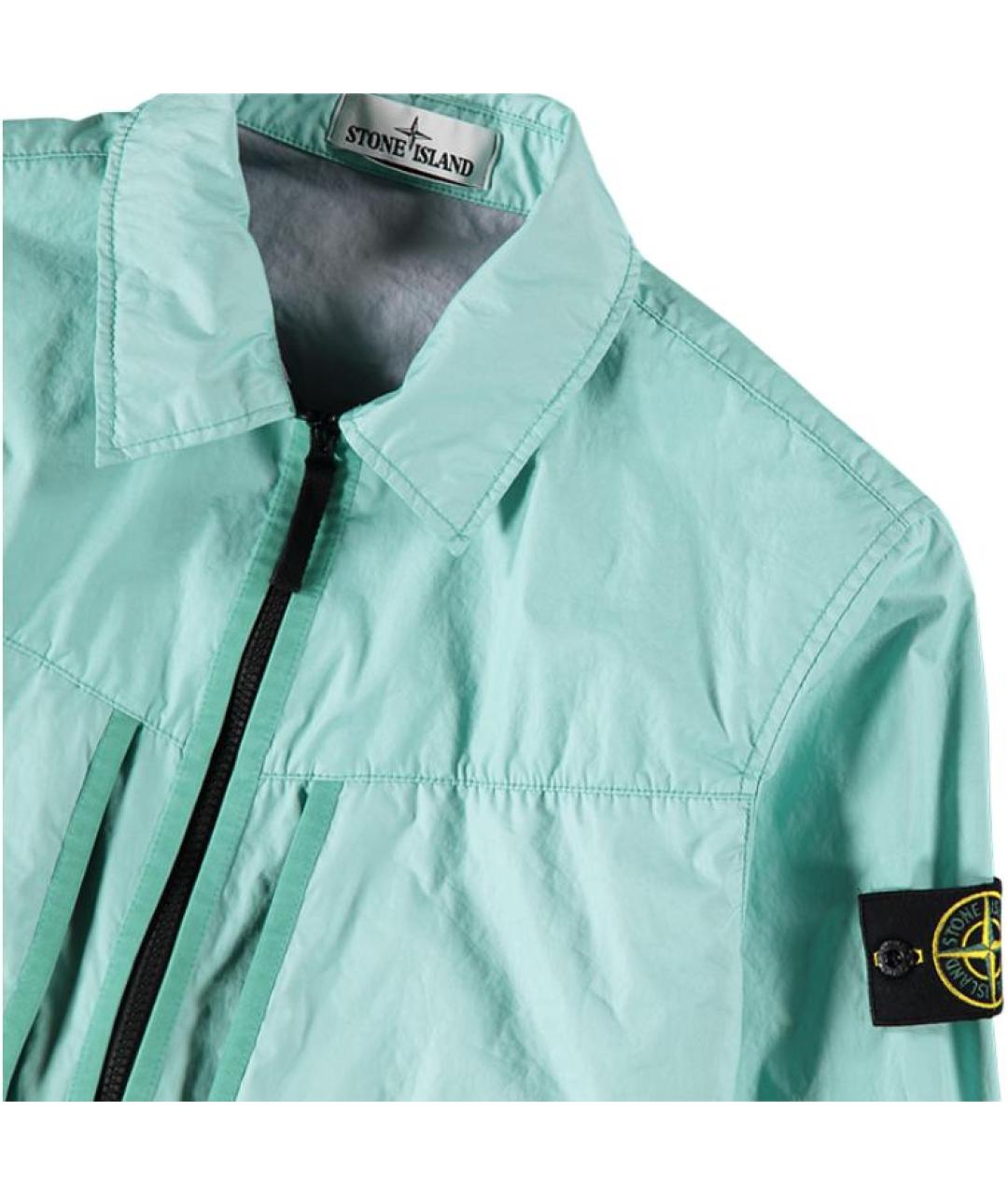 STONE ISLAND Бирюзовая куртка, фото 3