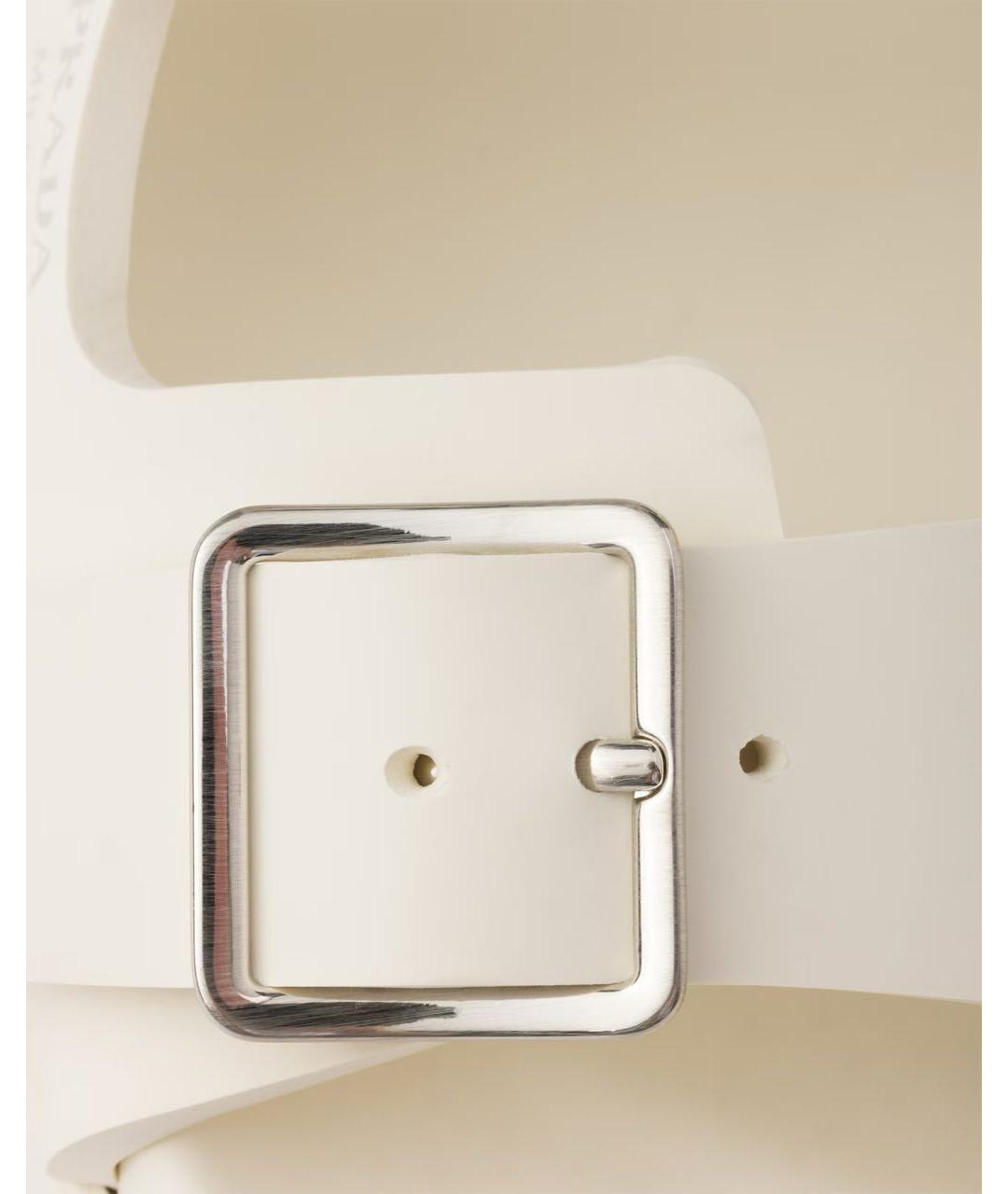 PRADA Бежевые шлепанцы, фото 5