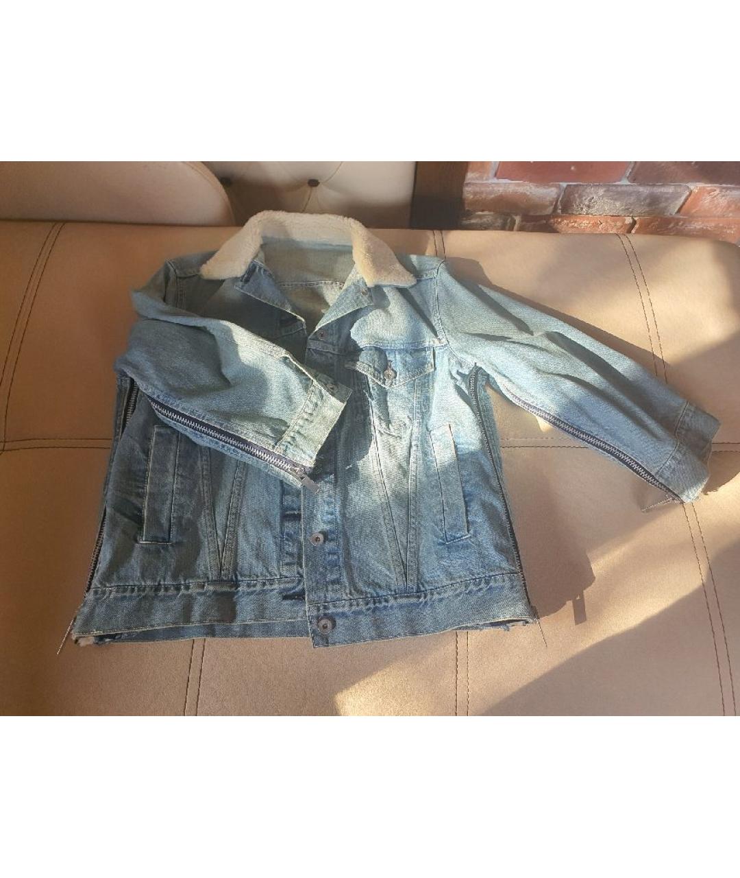 SACAI Голубая хлопковая куртка, фото 5