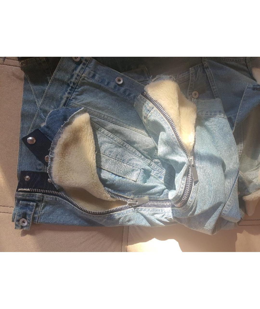 SACAI Голубая хлопковая куртка, фото 8