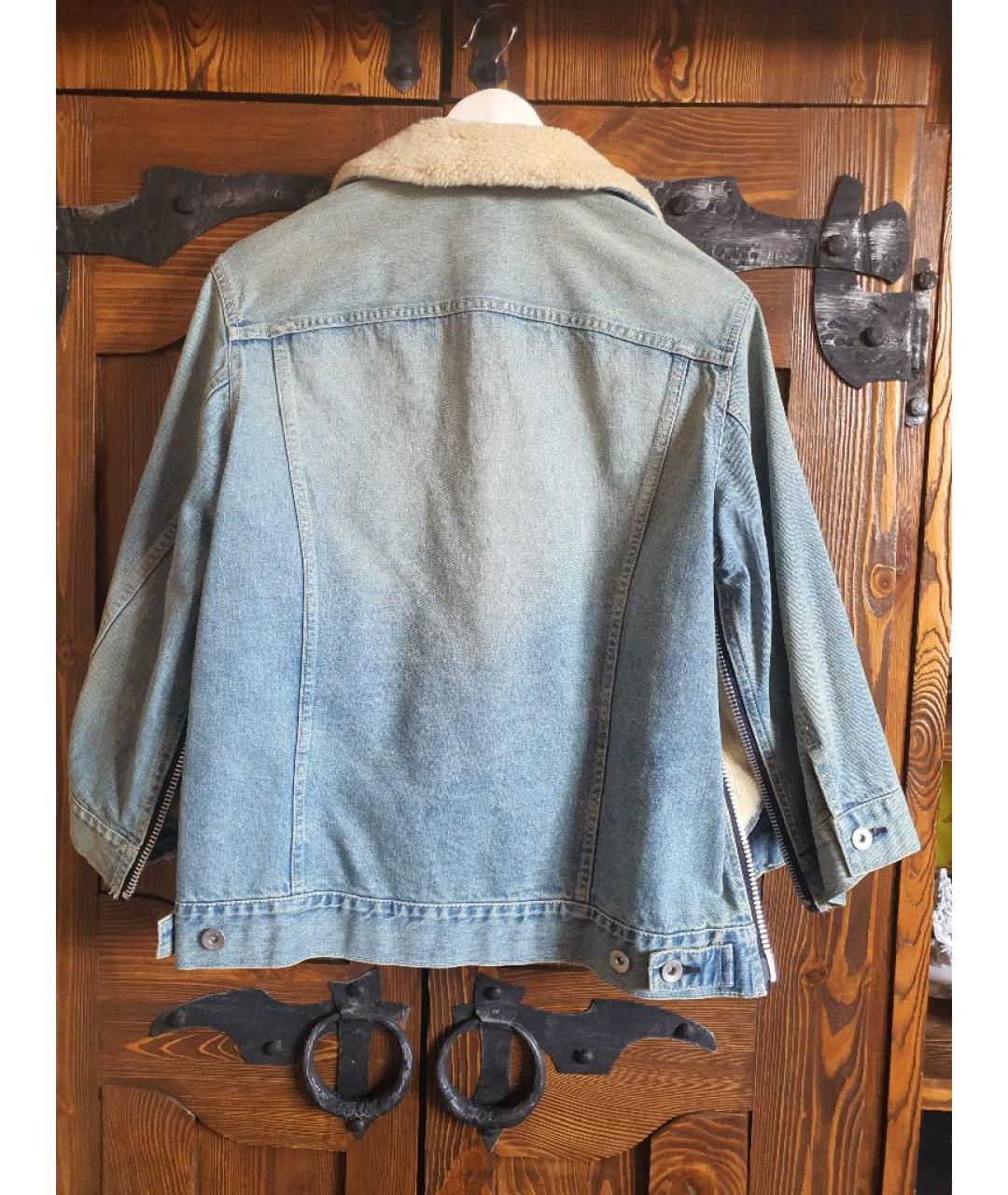 SACAI Голубая хлопковая куртка, фото 2