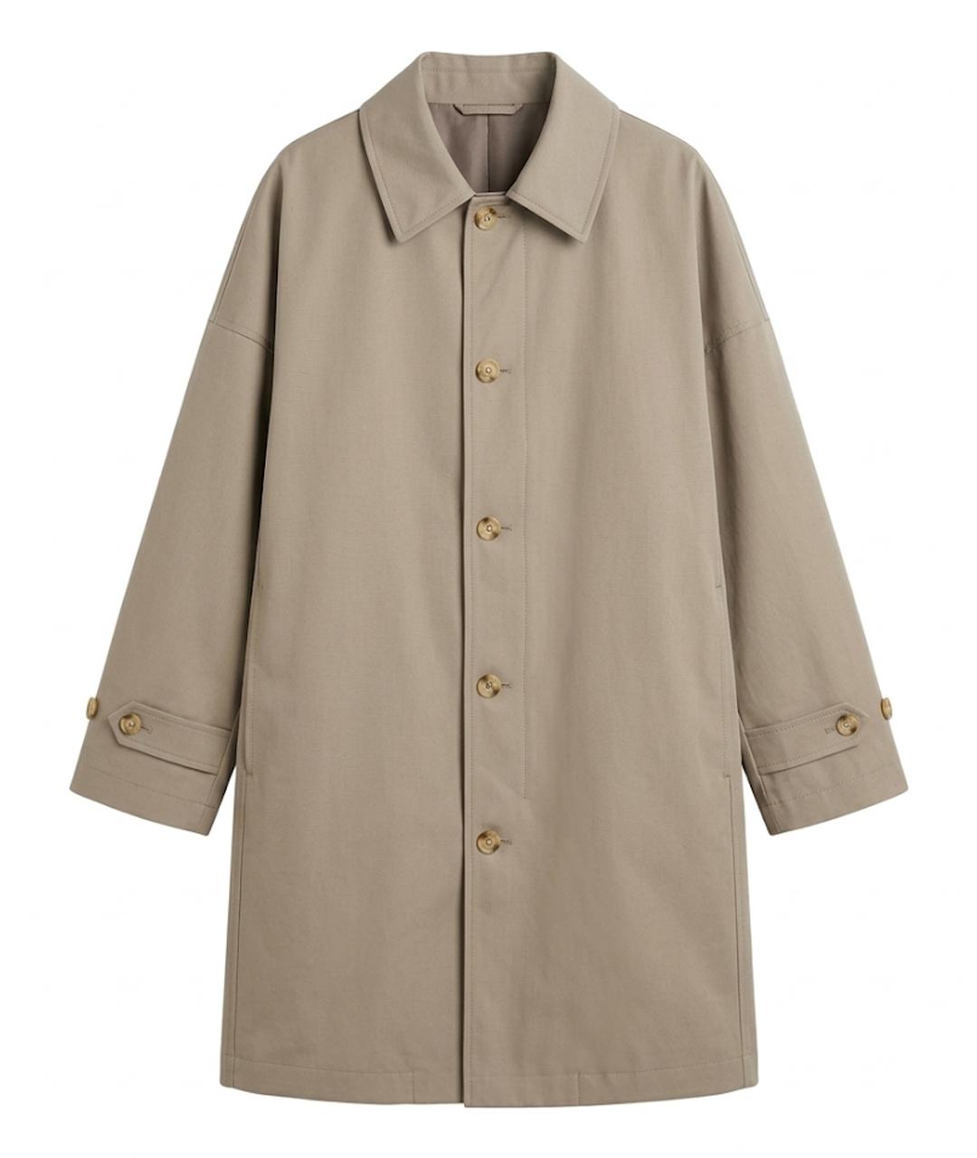 TOTEME Бежевый хлопковый тренч/плащ, фото 1