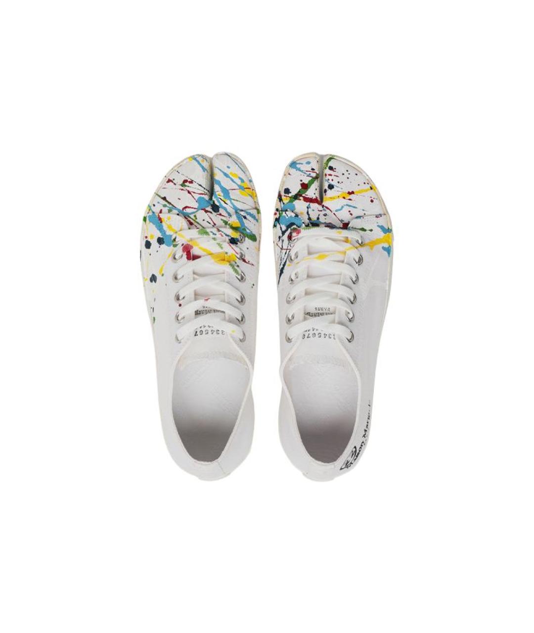 MAISON MARGIELA Белые кроссовки, фото 4