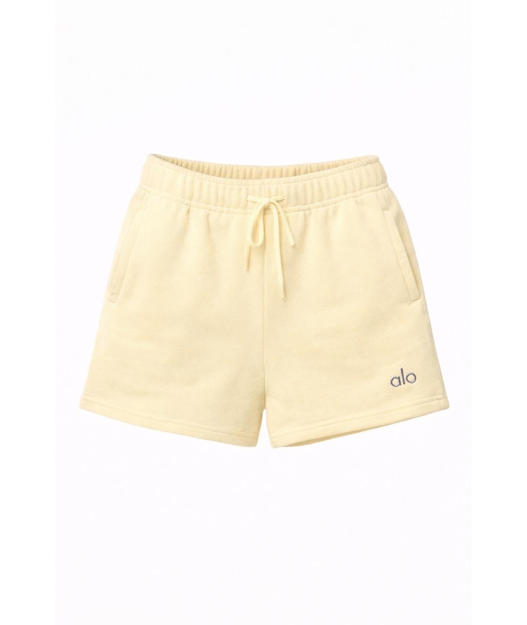 ALO YOGA Желтые шорты, фото 7