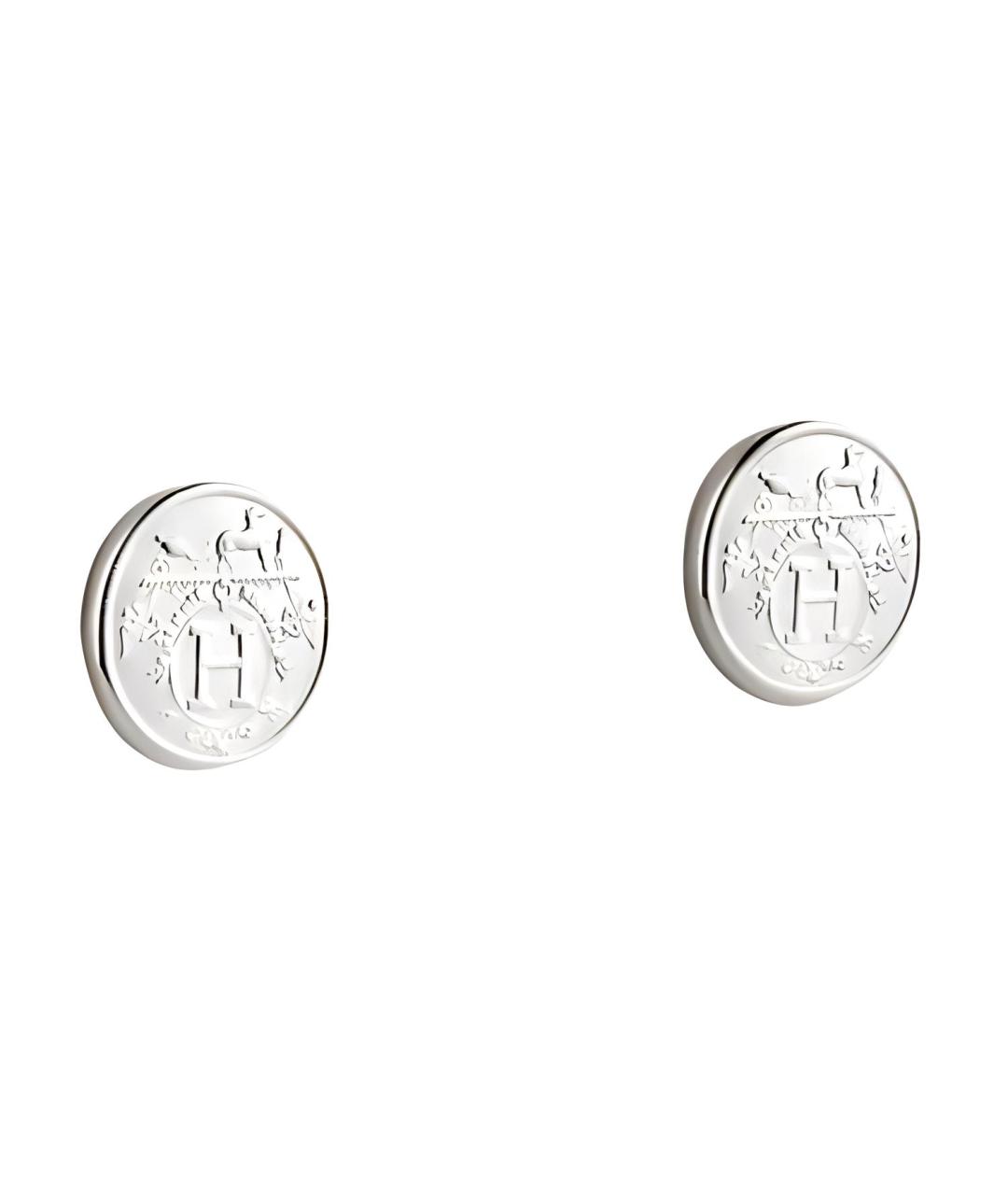 HERMES Серебряные серебряные серьги, фото 2