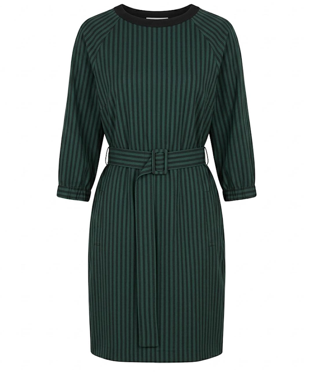 MARELLA Мульти хлопко-эластановое повседневное платье, фото 1